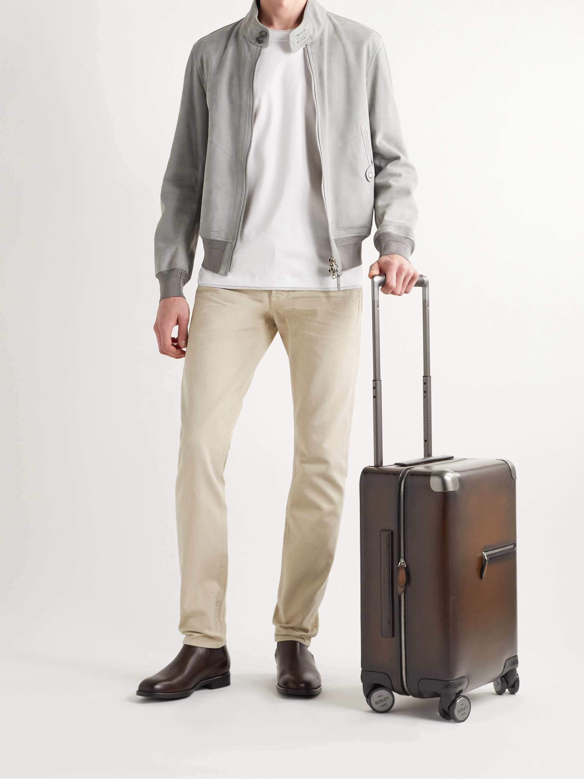BERLUTI Formula 1005 Scritto Venezia Leather Carry-On Suitcase | MR PORTER