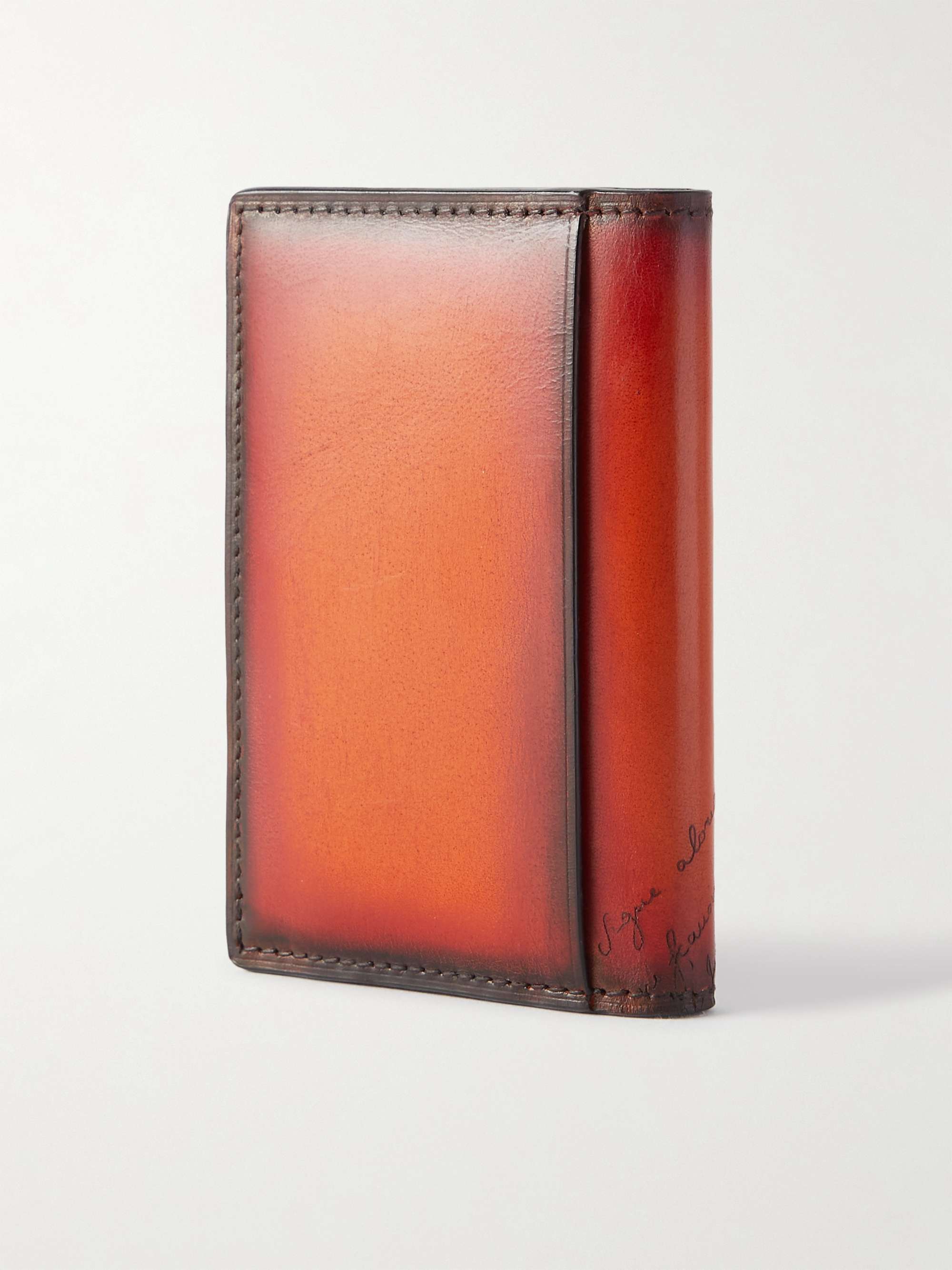 BERLUTI Scritto Leather Cardholder