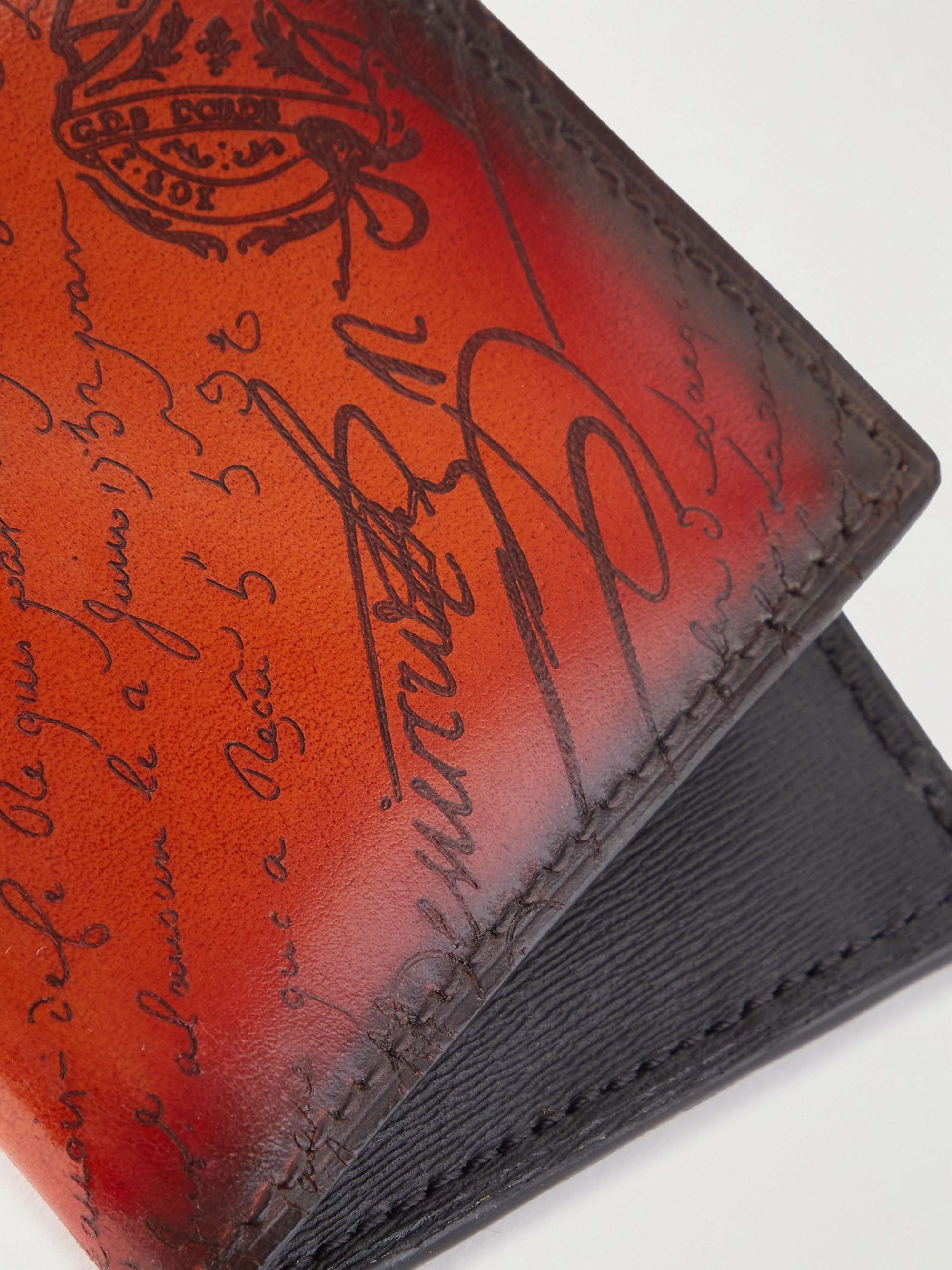BERLUTI Scritto Leather Cardholder