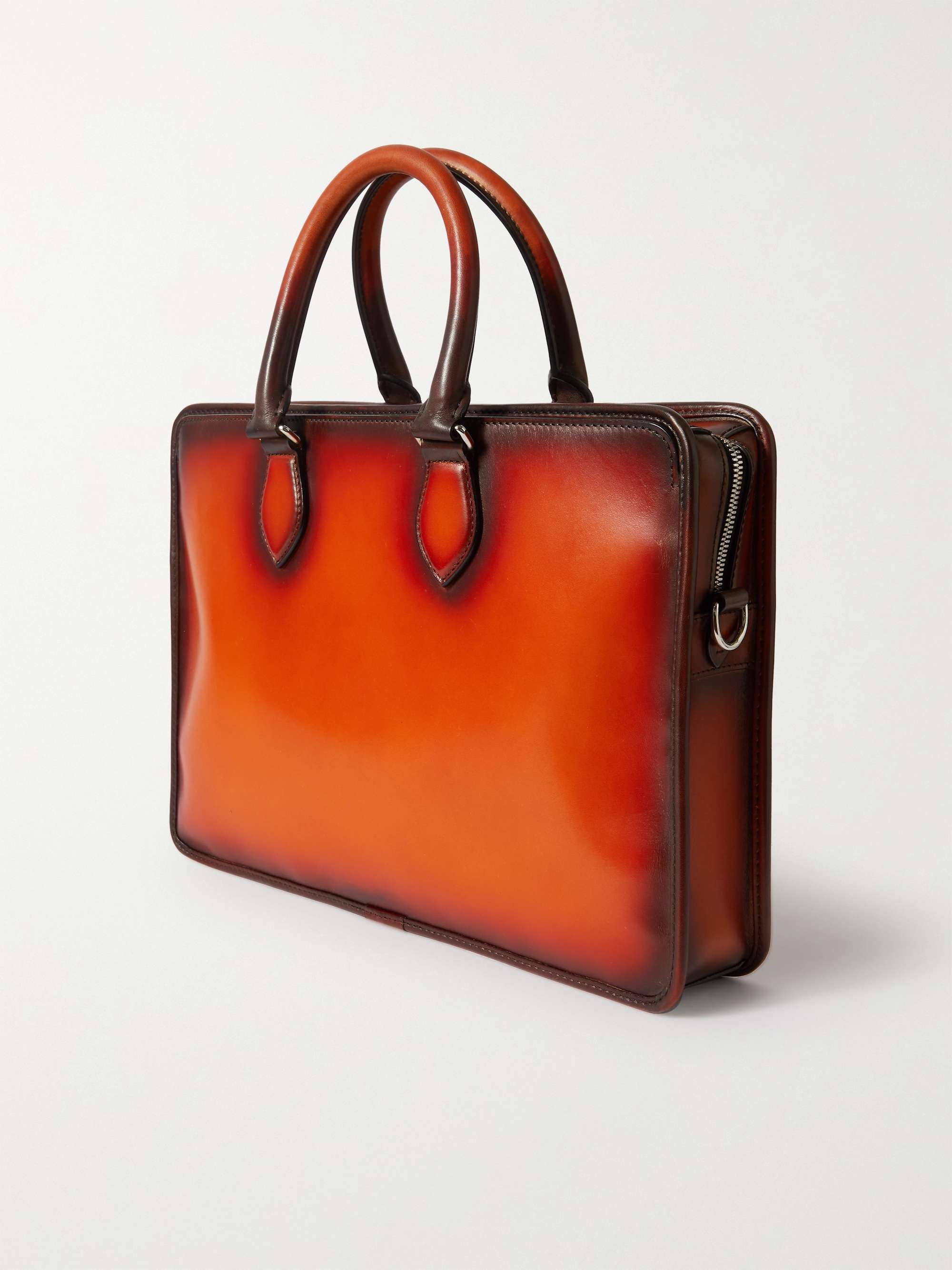 BERLUTI Scritto Venezia Leather Briefcase