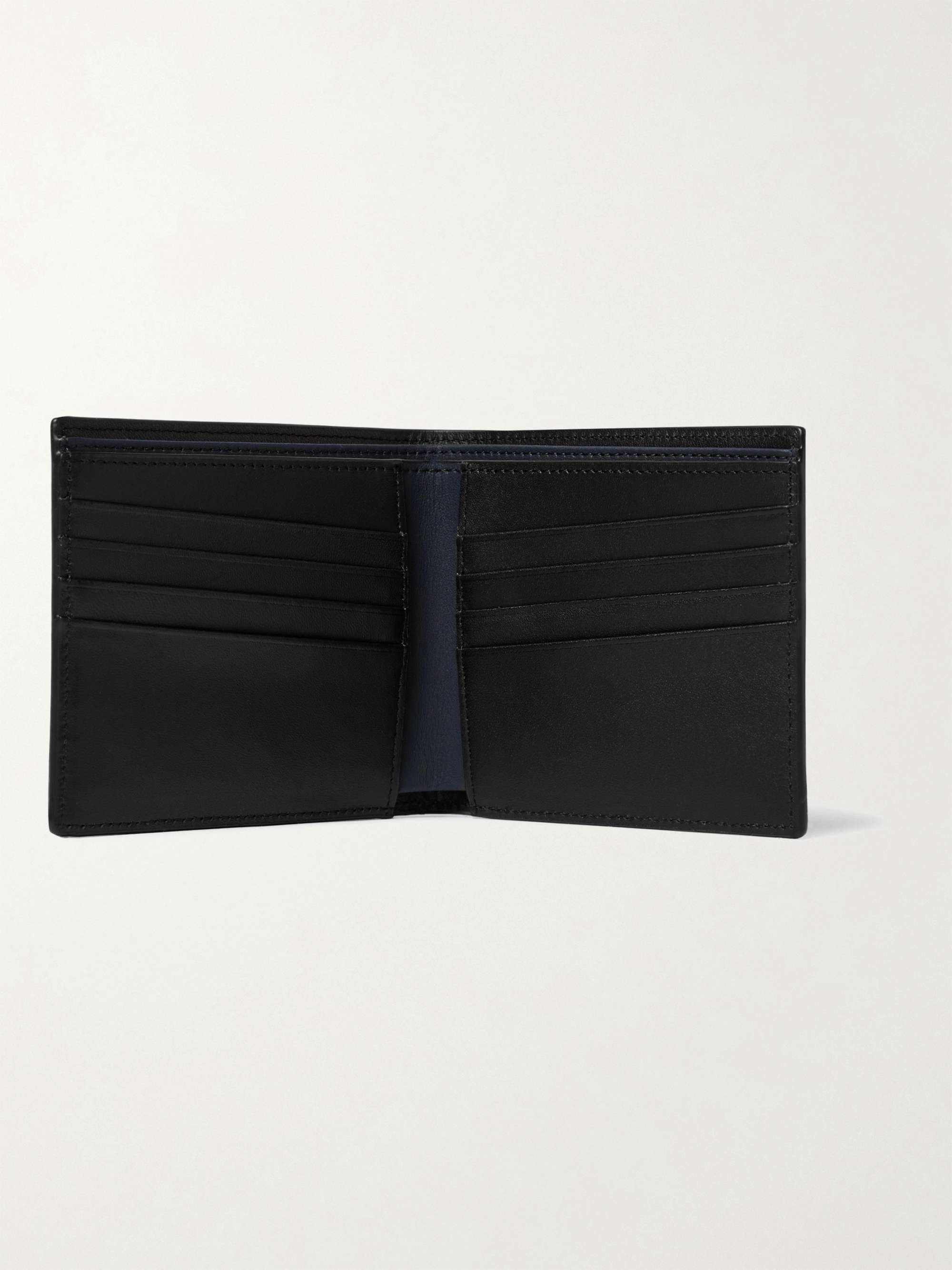 WANT LES ESSENTIELS Benin Pebble-Grain Leather Billfold Wallet