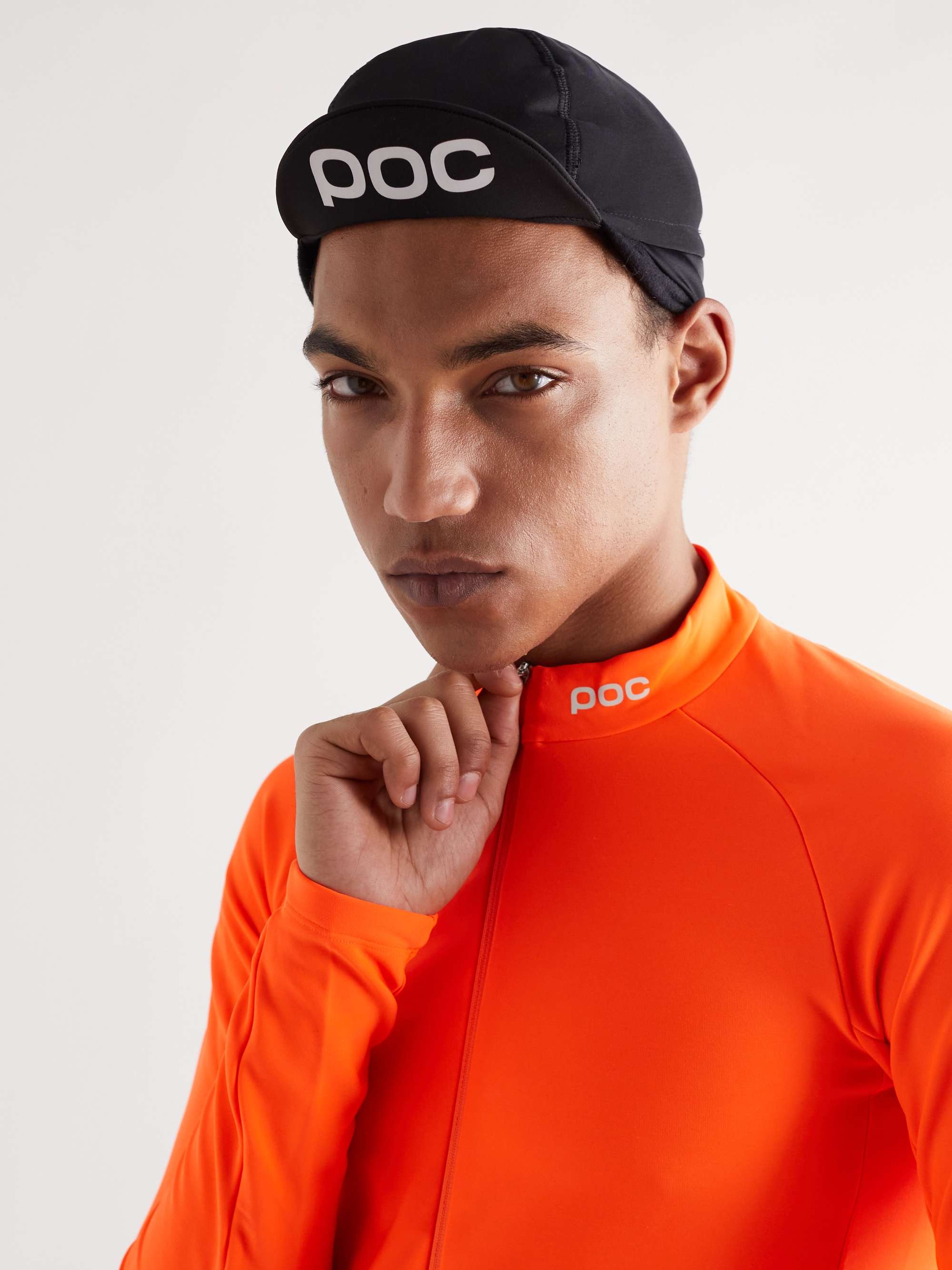 POC Thermal Logo-Print Stretch-Jersey Cycling Cap