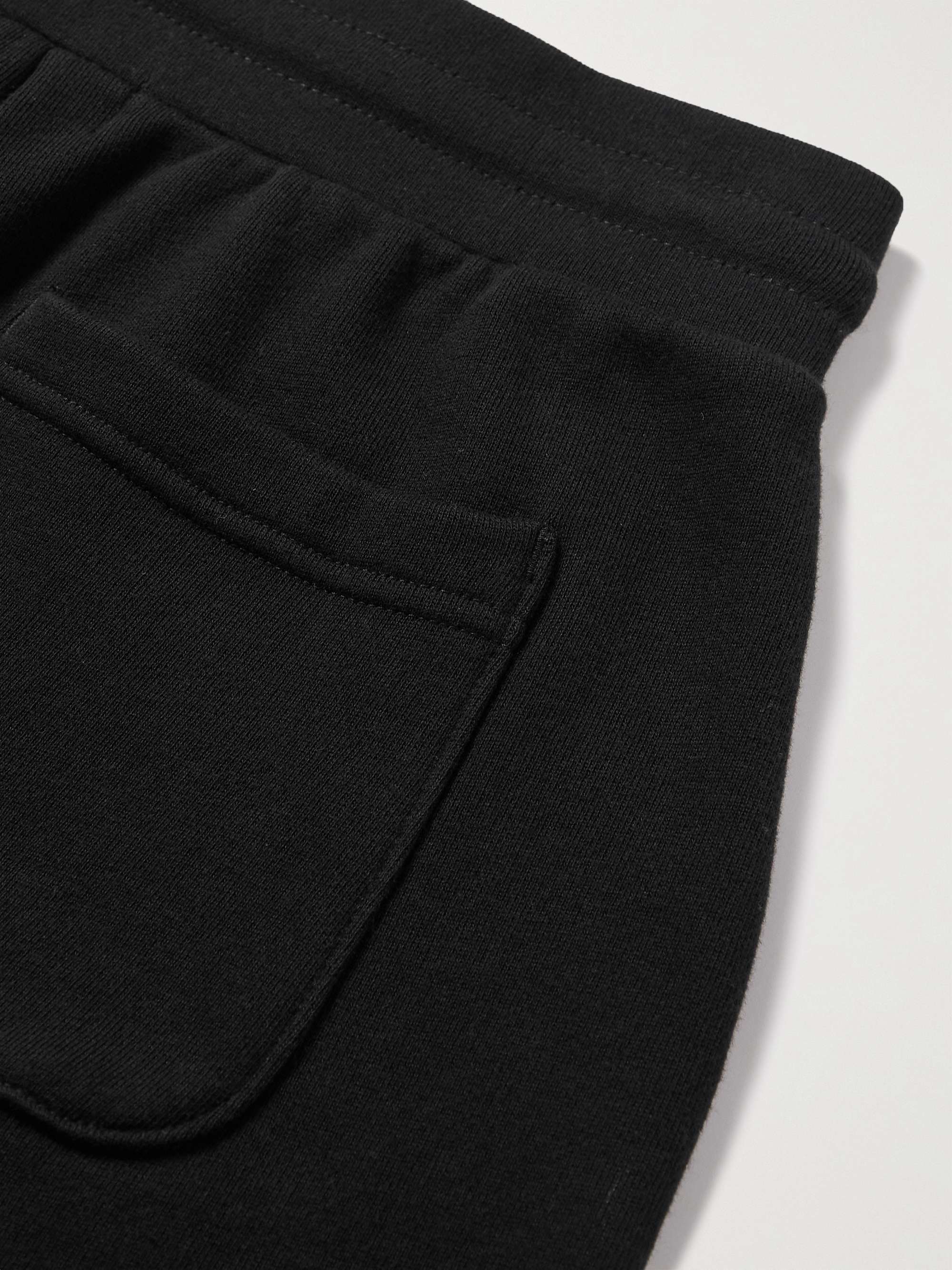 JOHN ELLIOTT Crimson Loopback Cotton-Jersey Drawstring Shorts