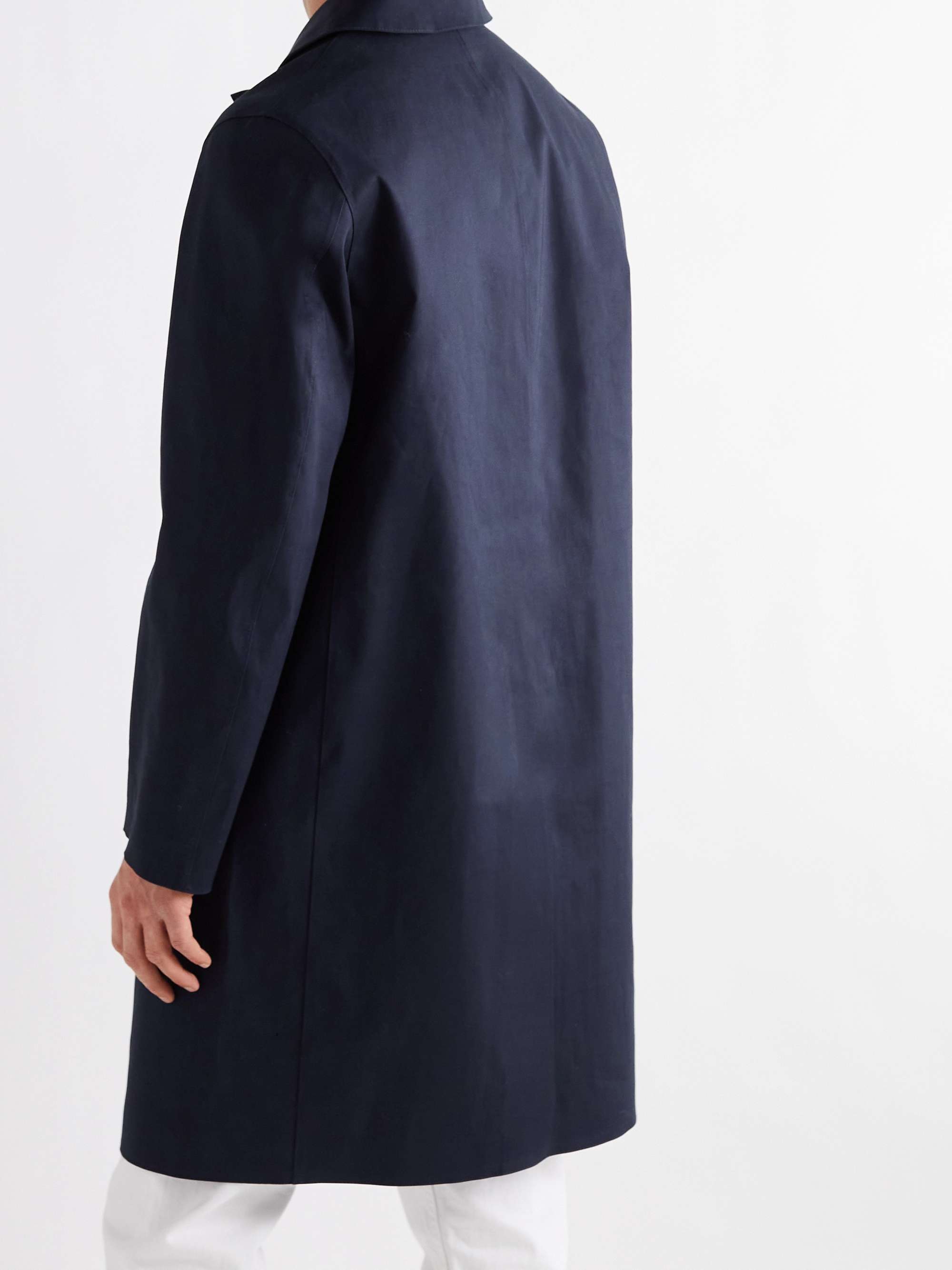 MACKINTOSH Oxford Bonded Cotton Trench Coat