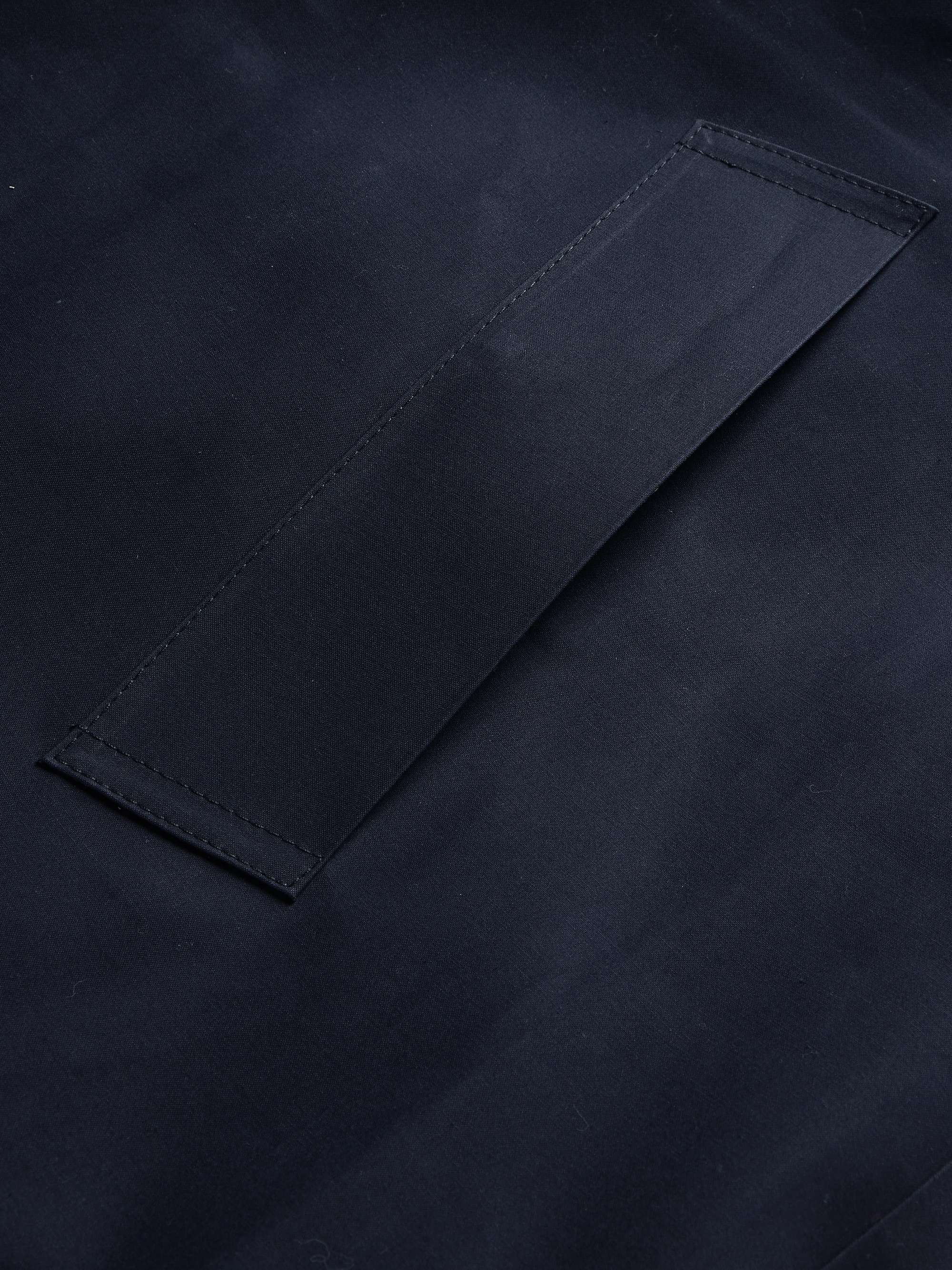 MACKINTOSH Oxford Bonded Cotton Trench Coat
