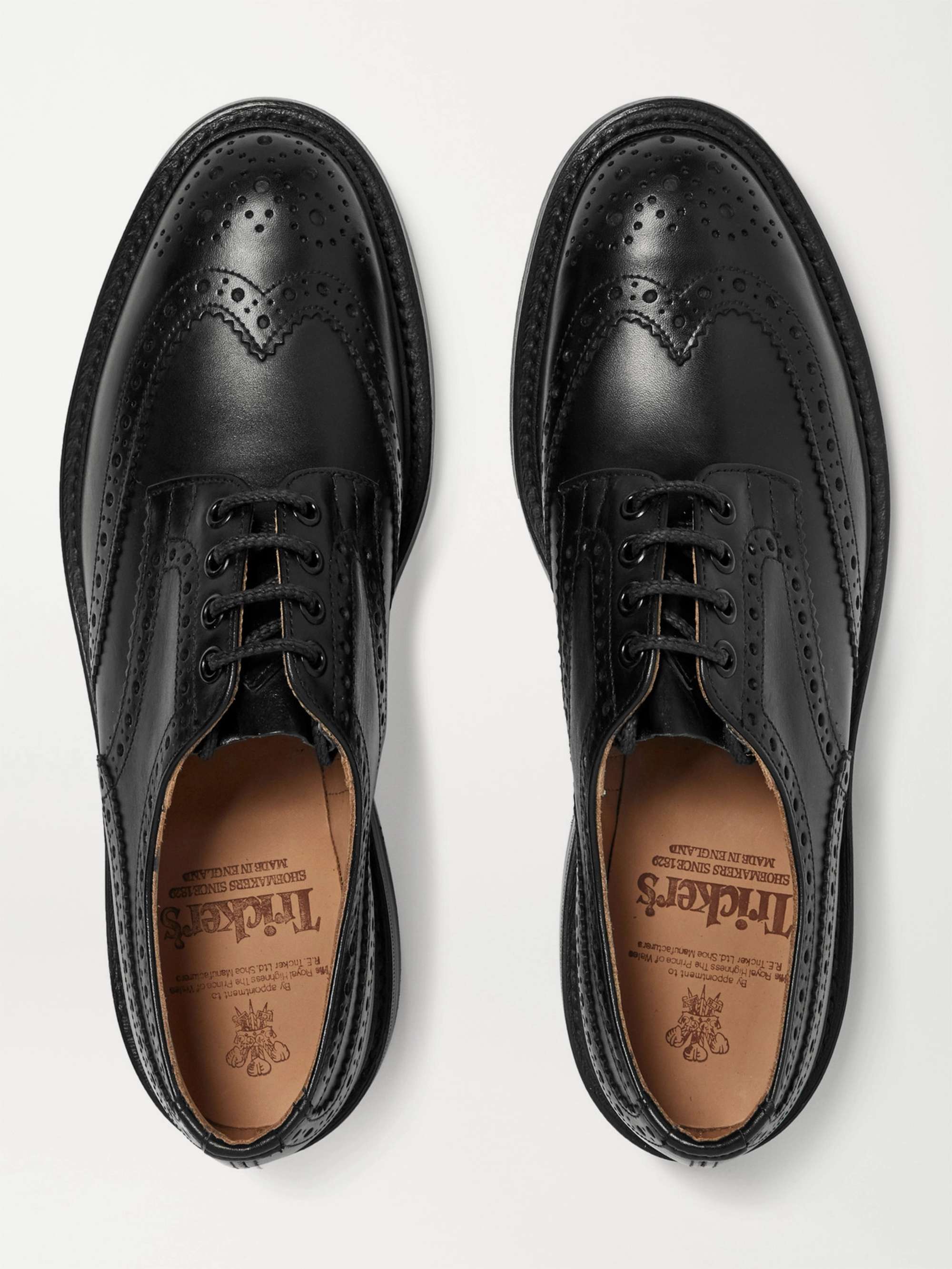 Bourton Leather Wingtip Brogues