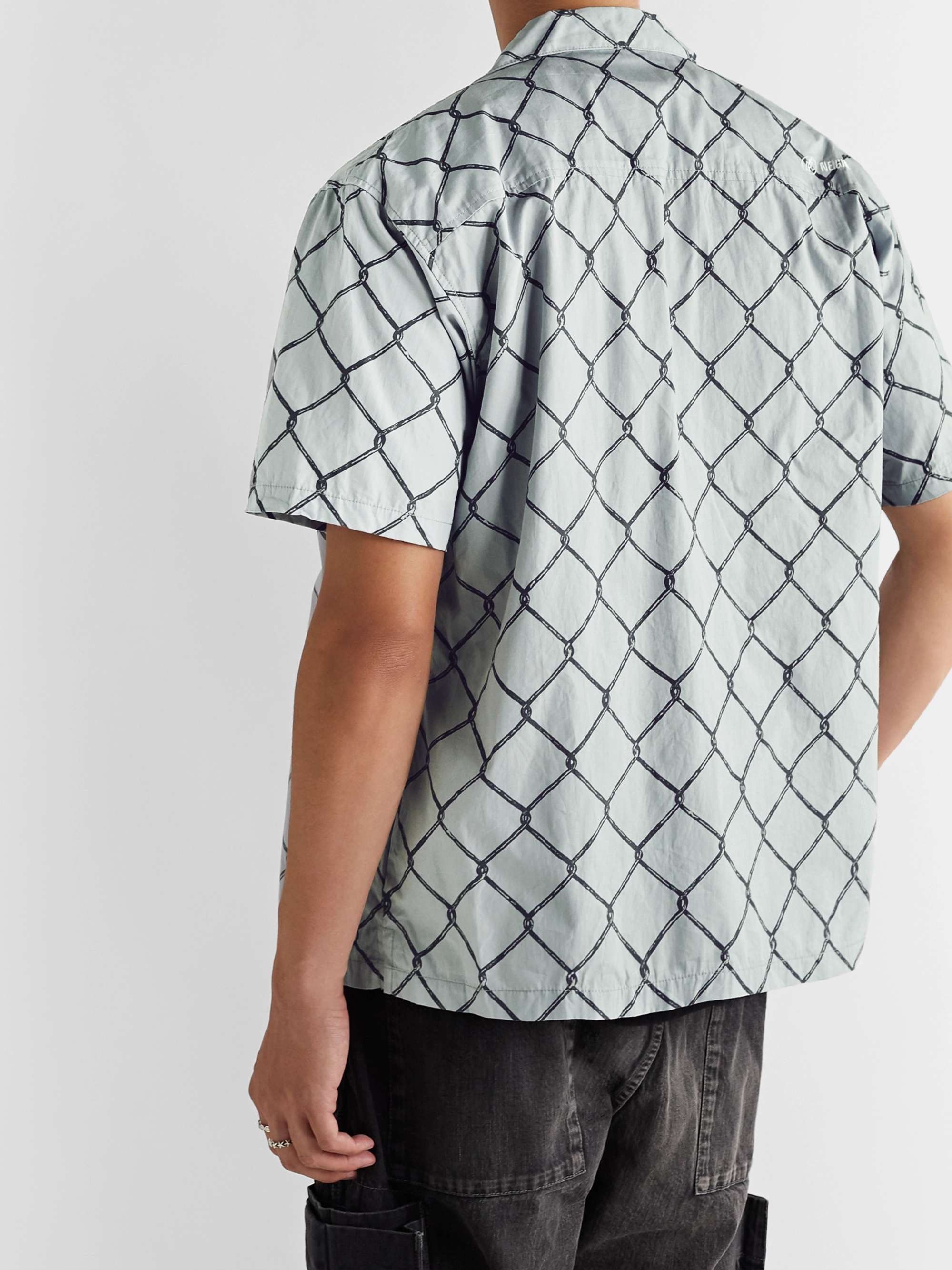 NEIGHBORHOOD + Gramicci Camp-Collar Printed Cotton Shirt