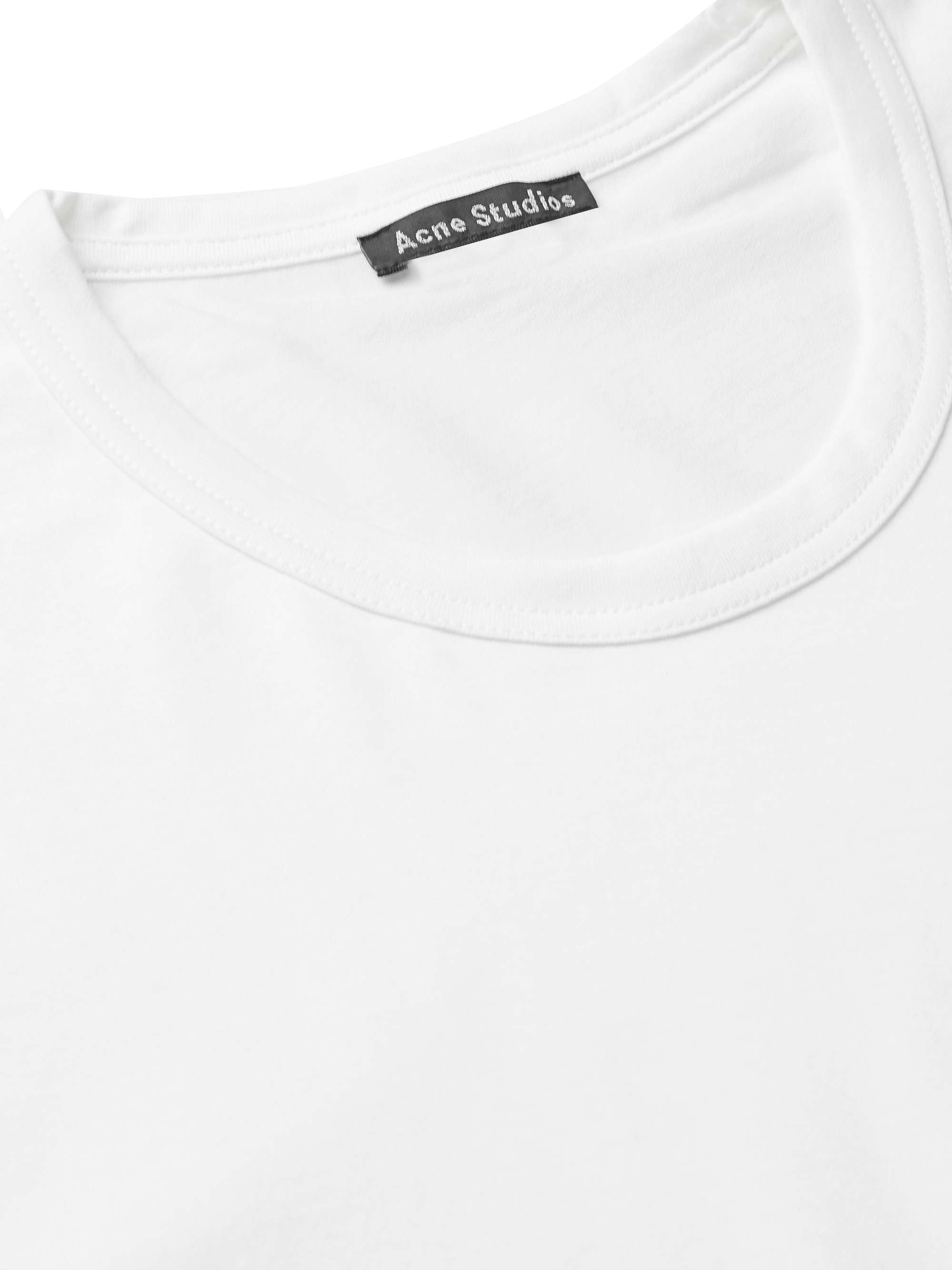 ACNE STUDIOS Nash Logo-Appliquéd Cotton-Jersey T-Shirt