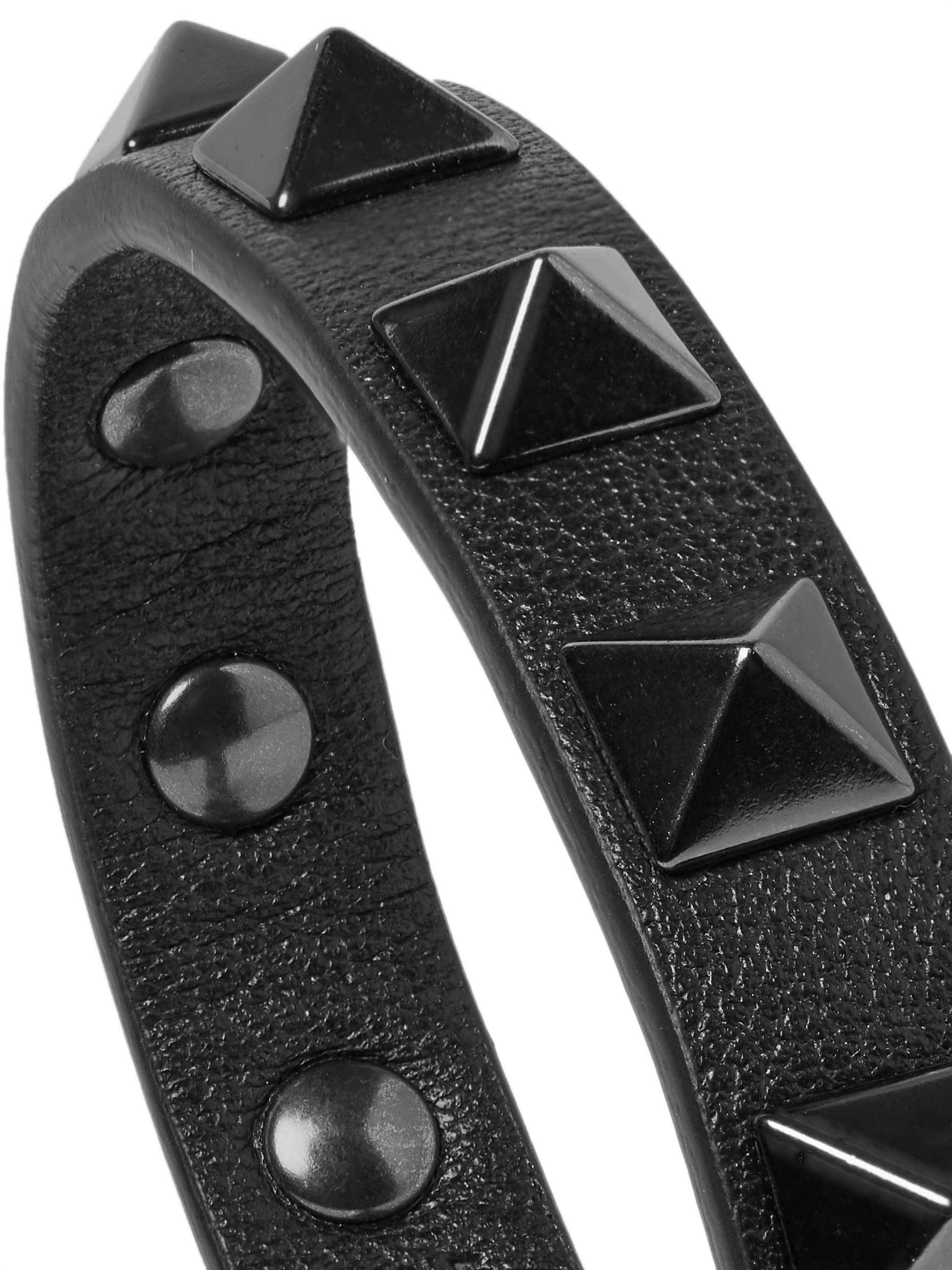VALENTINO GARAVANI Valentino Garavani Rockstud Leather Bracelet