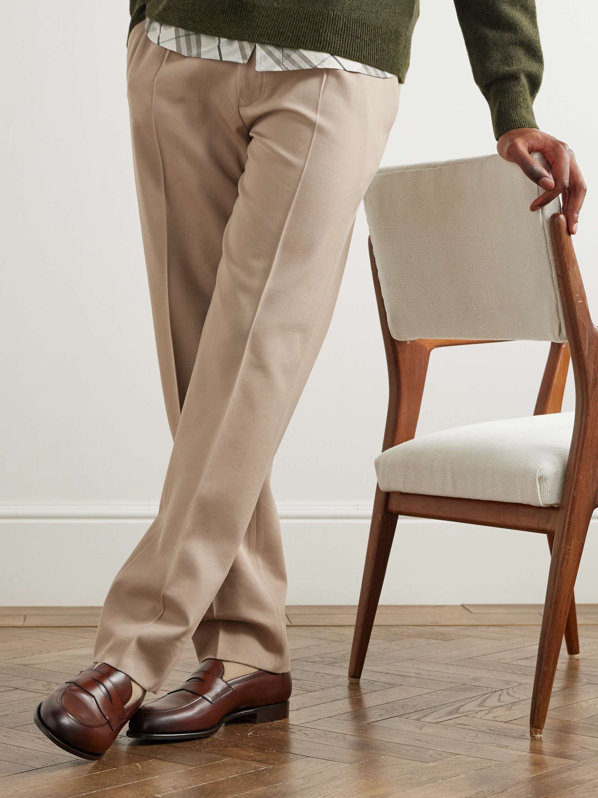 EDWARD GREEN Piccadilly Leather Penny Loafers