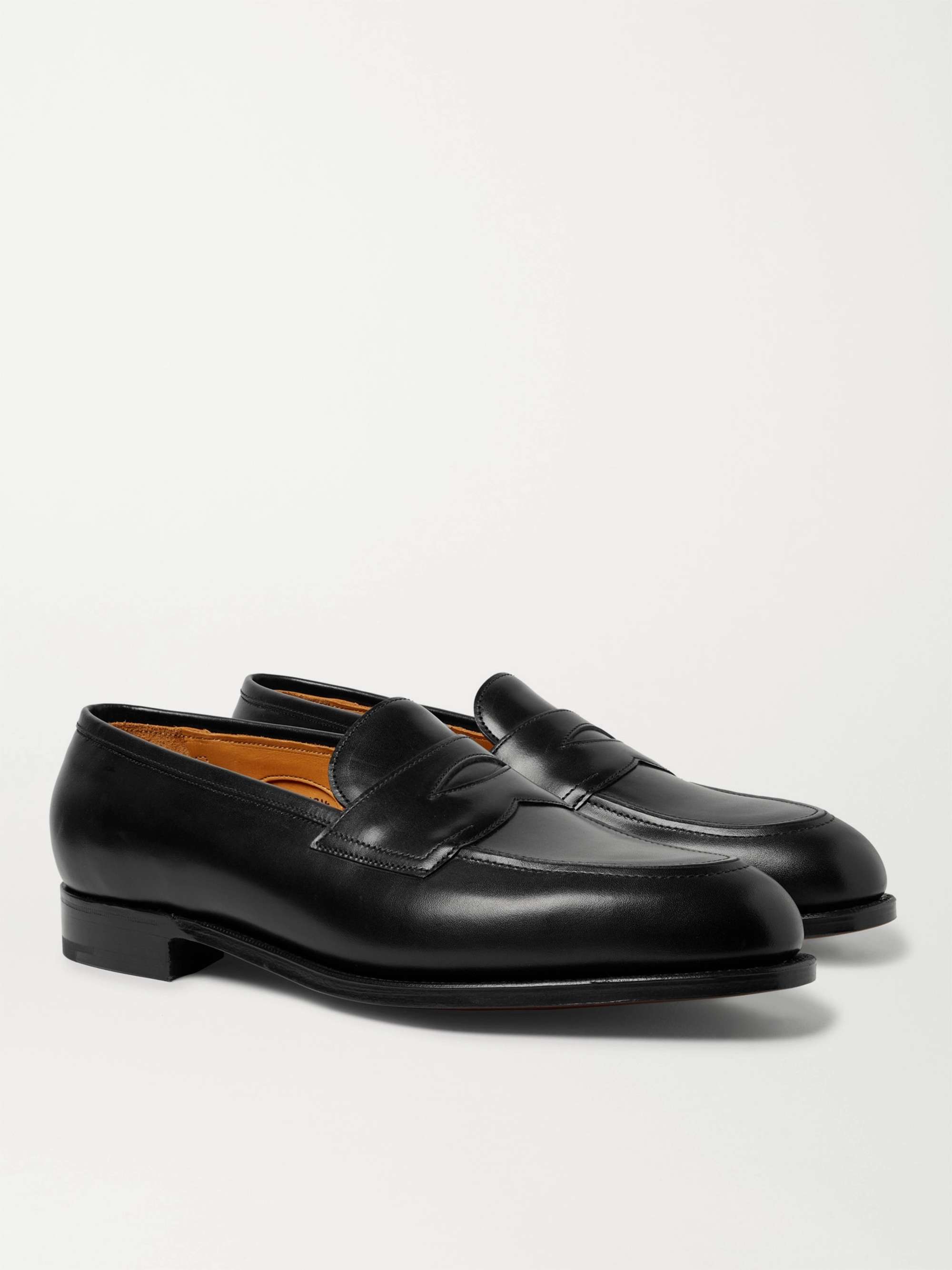EDWARD GREEN Piccadilly Leather Penny Loafers