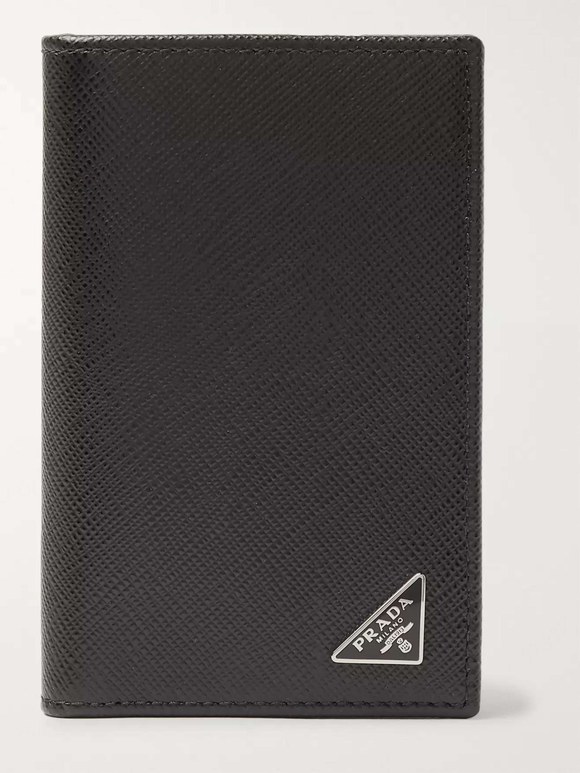 PRADA Saffiano Leather Bifold Cardholder for Men | MR PORTER