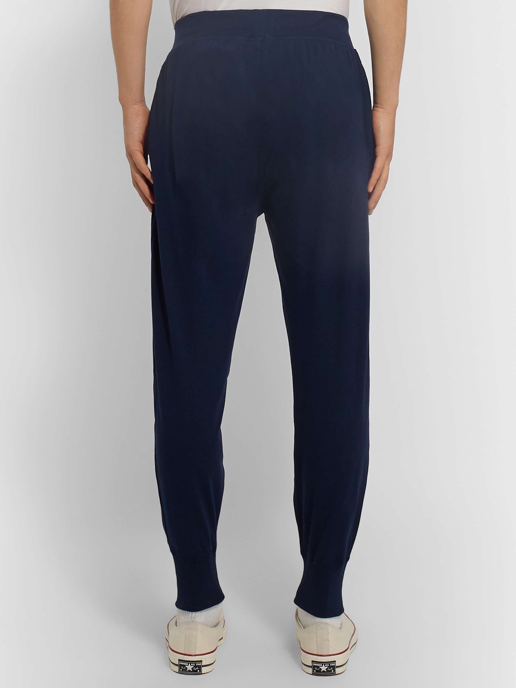 POLO RALPH LAUREN Tapered Cotton-Jersey Sweatpants