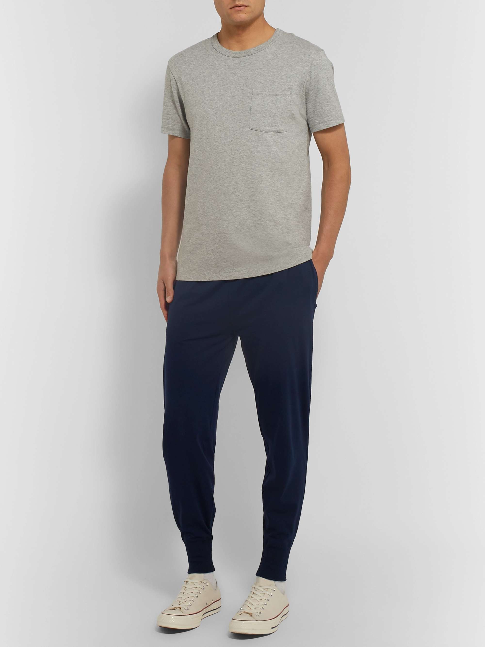 POLO RALPH LAUREN Tapered Cotton-Jersey Sweatpants