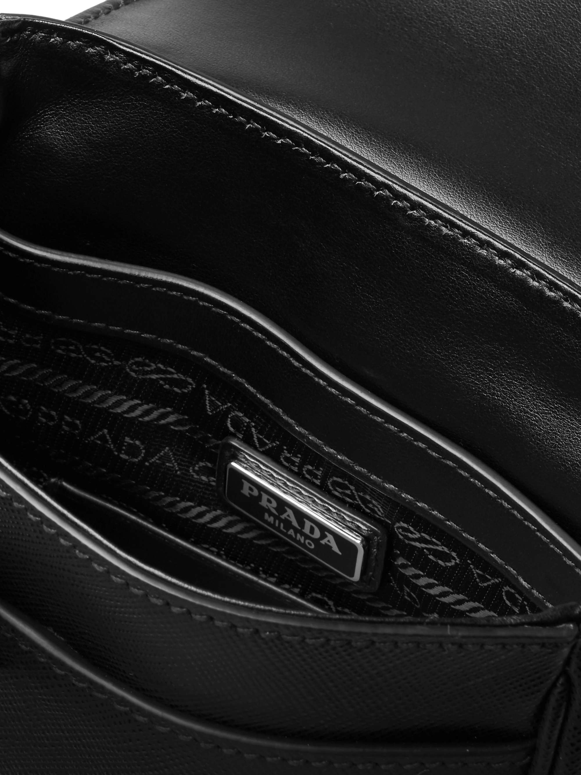 PRADA Saffiano Leather Messenger Bag MR PORTER