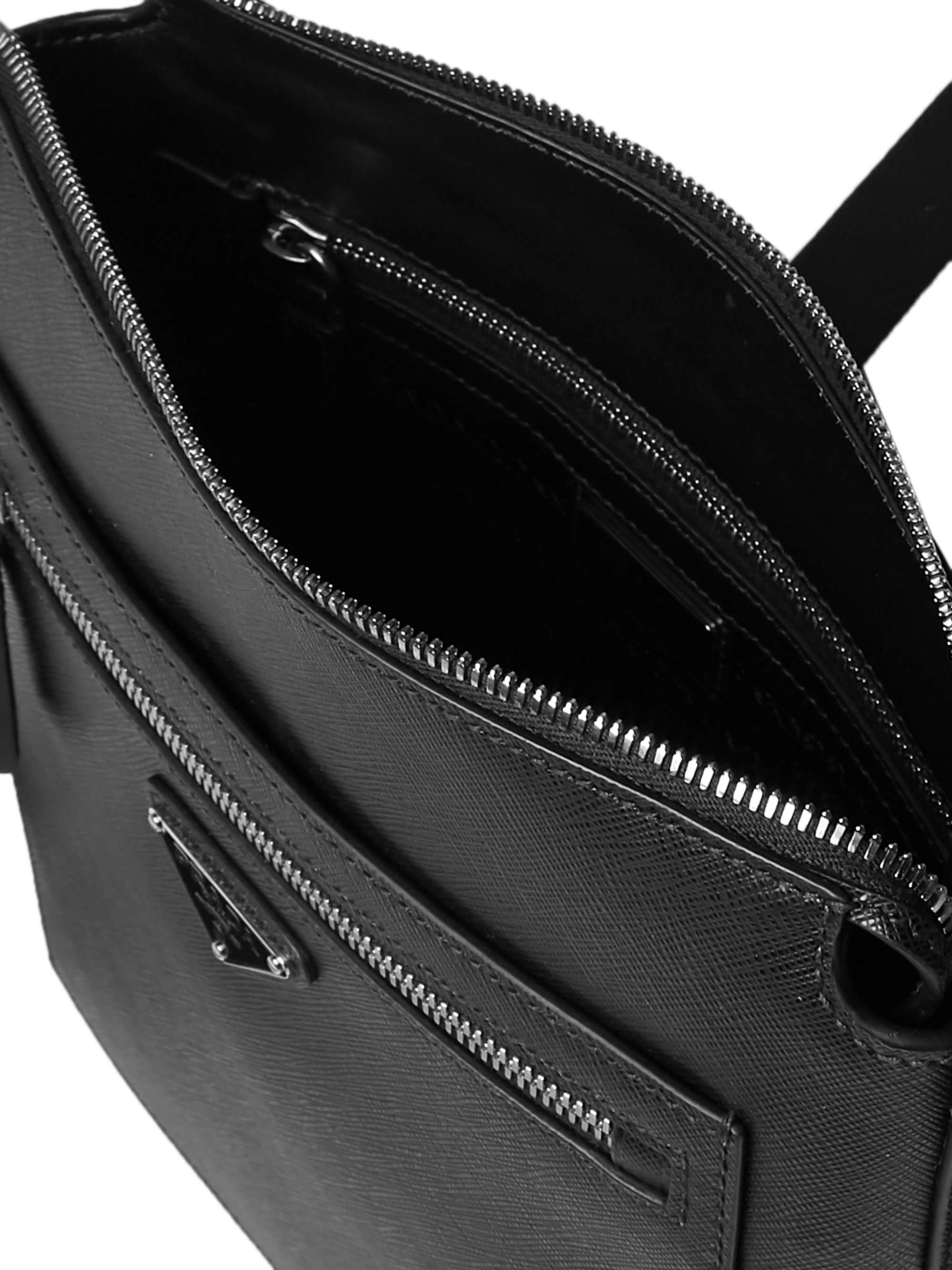 PRADA Saffiano Leather Messenger Bag