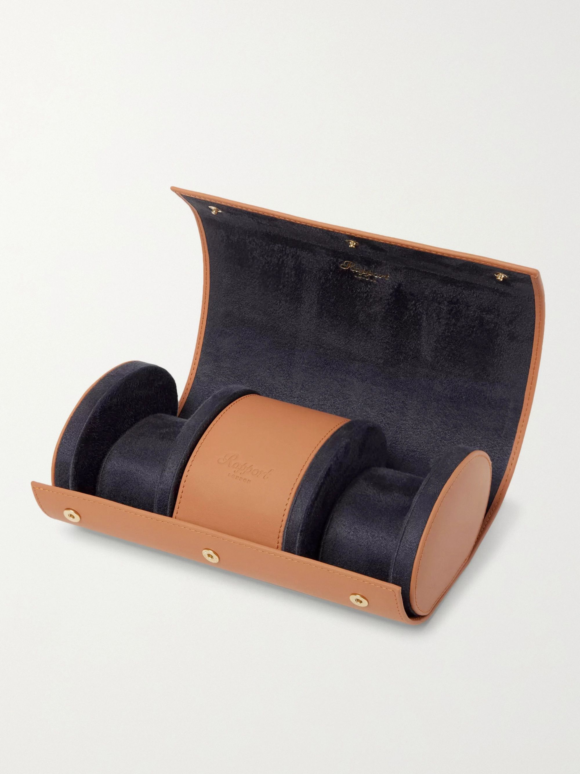 RAPPORT LONDON Leather Watch Roll