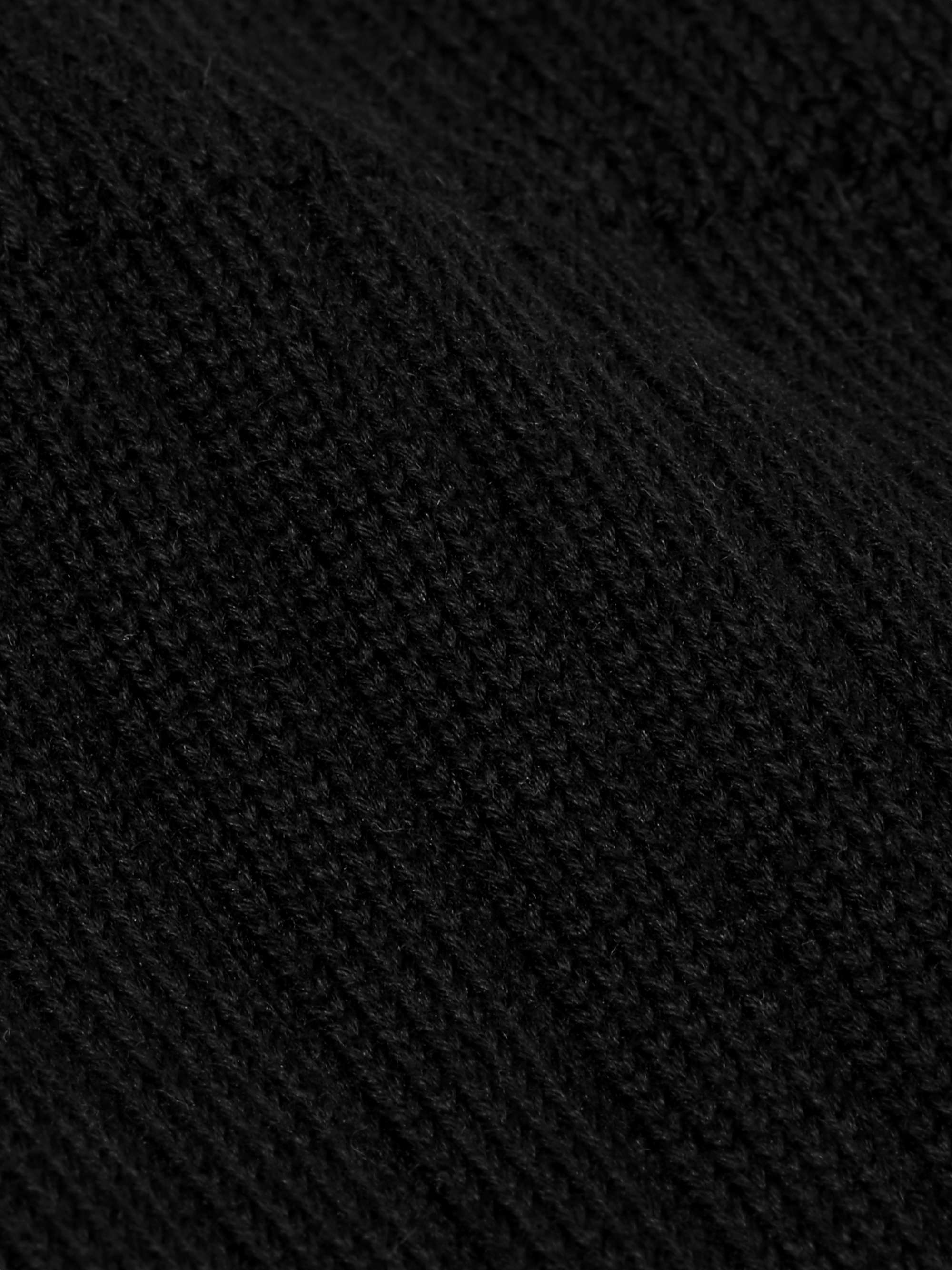 MR P. Ribbed Cotton-Blend Socks
