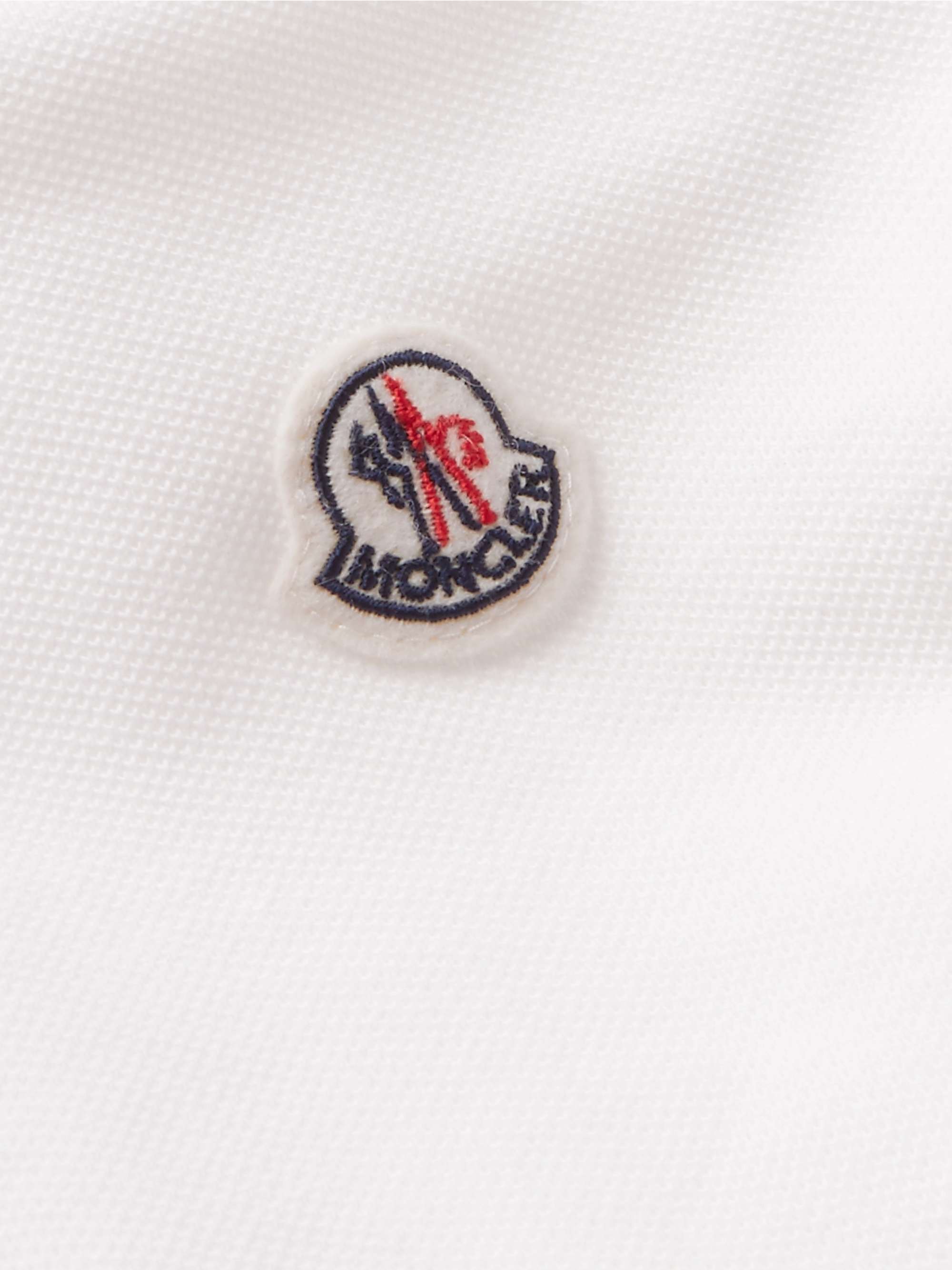 MONCLER Cotton-Piqué Polo Shirt