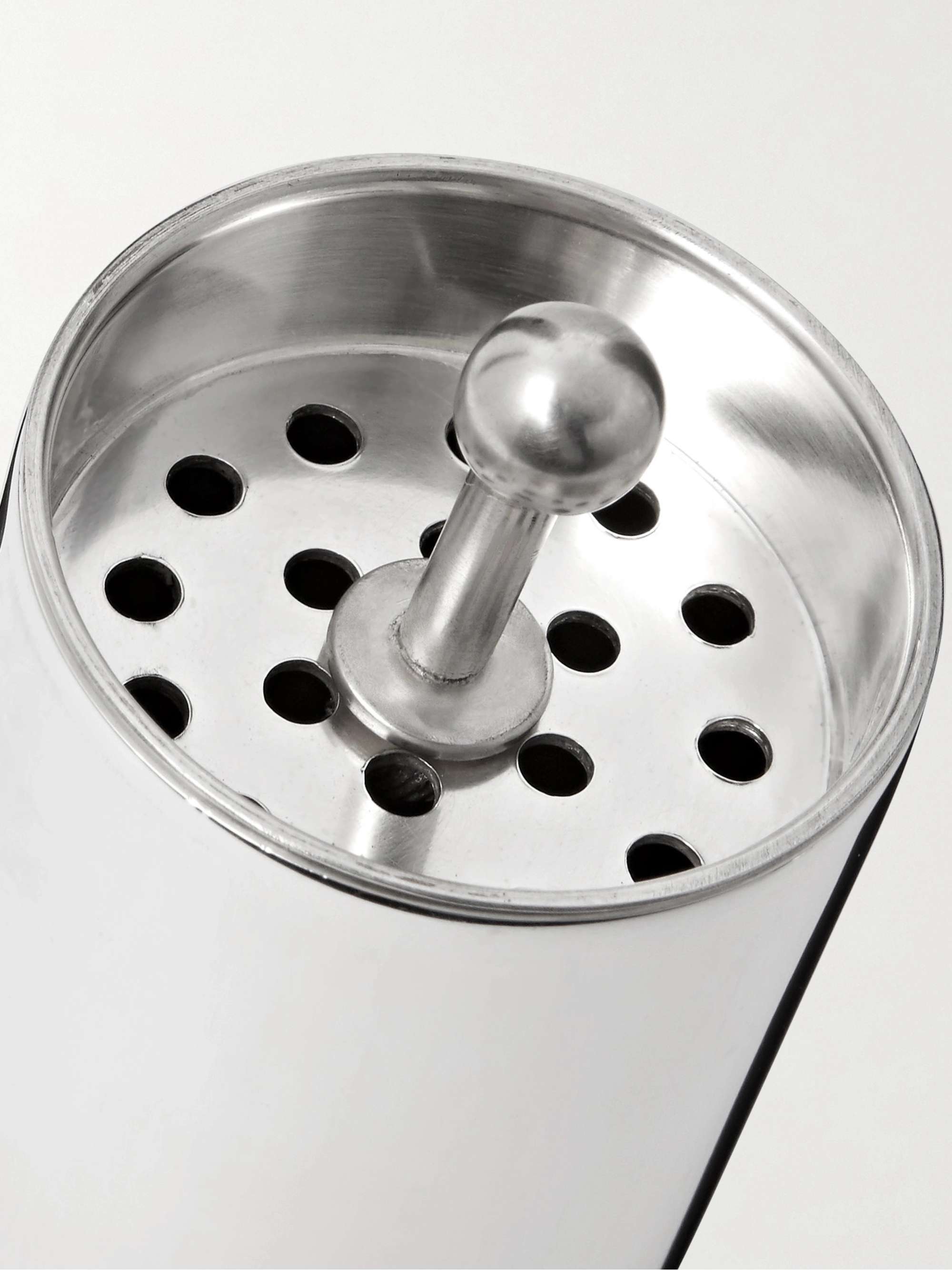 ASPREY Dumbbell Sterling Silver Cocktail Shaker
