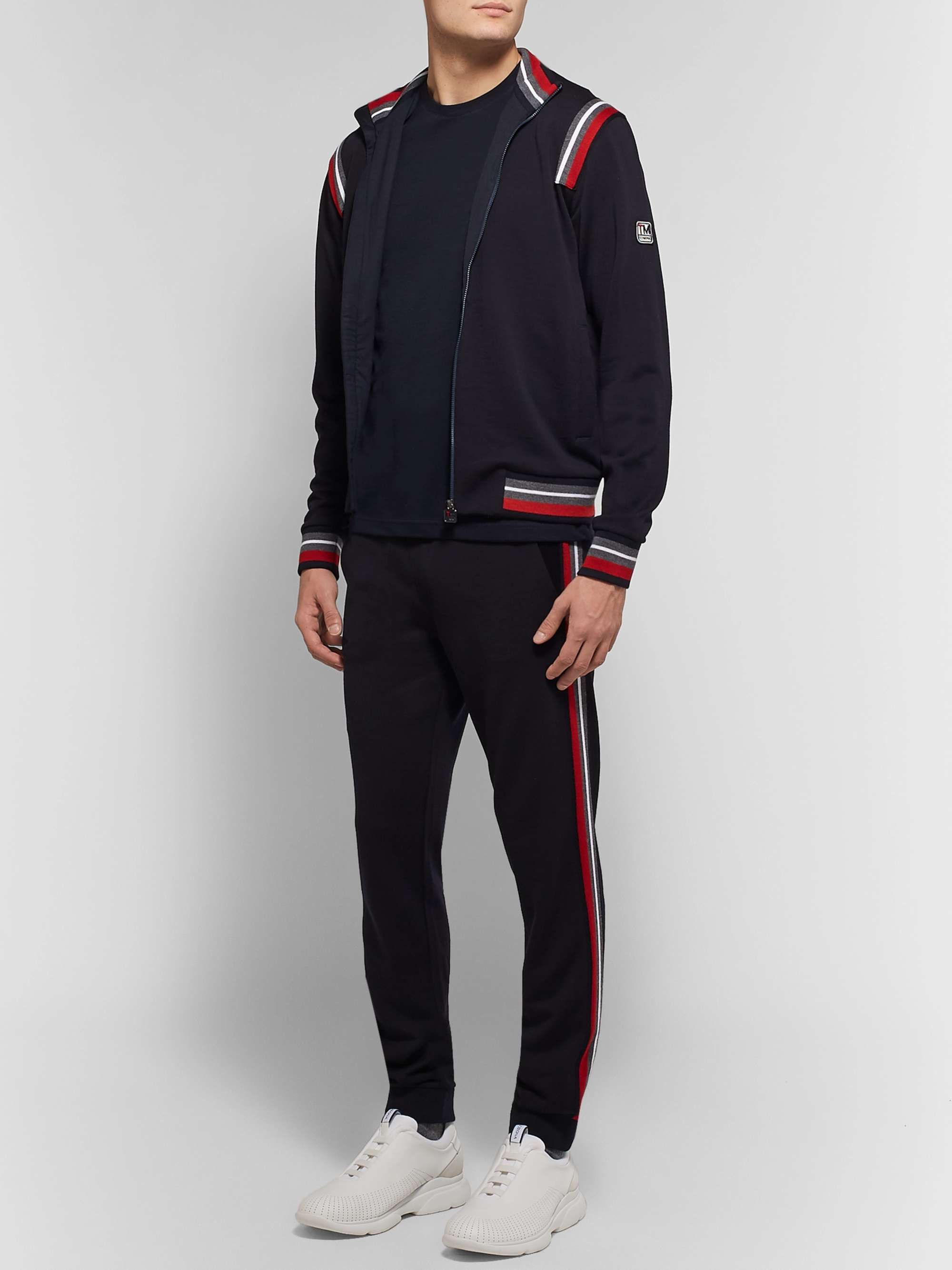 Z ZEGNA TECHMERINO Wool-Piqué T-Shirt