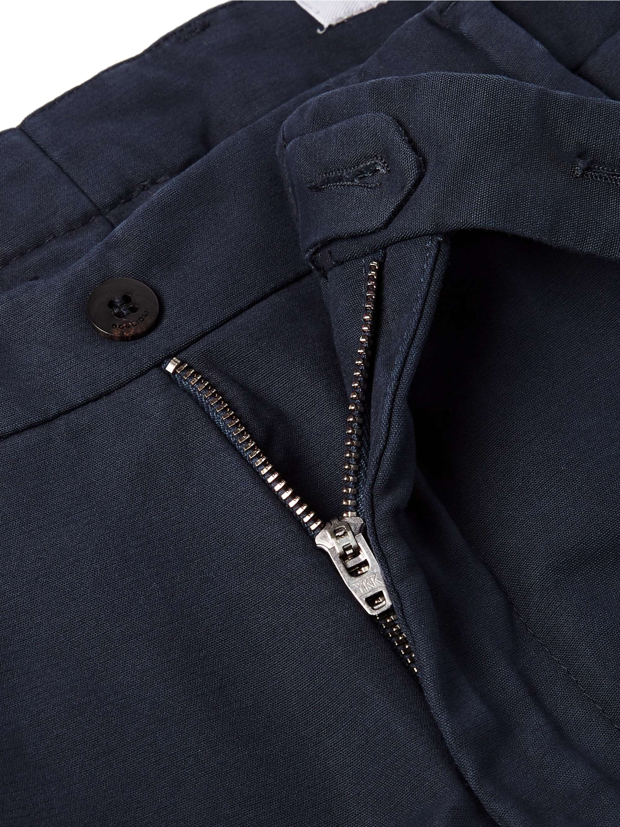 BOGLIOLI Tapered Stretch-Cotton Ottoman Trousers