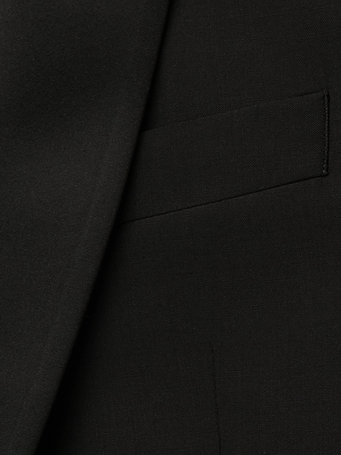 Shop Richard James Black Slim-fit Wool And Mohair-blend Tuxedo Jacket