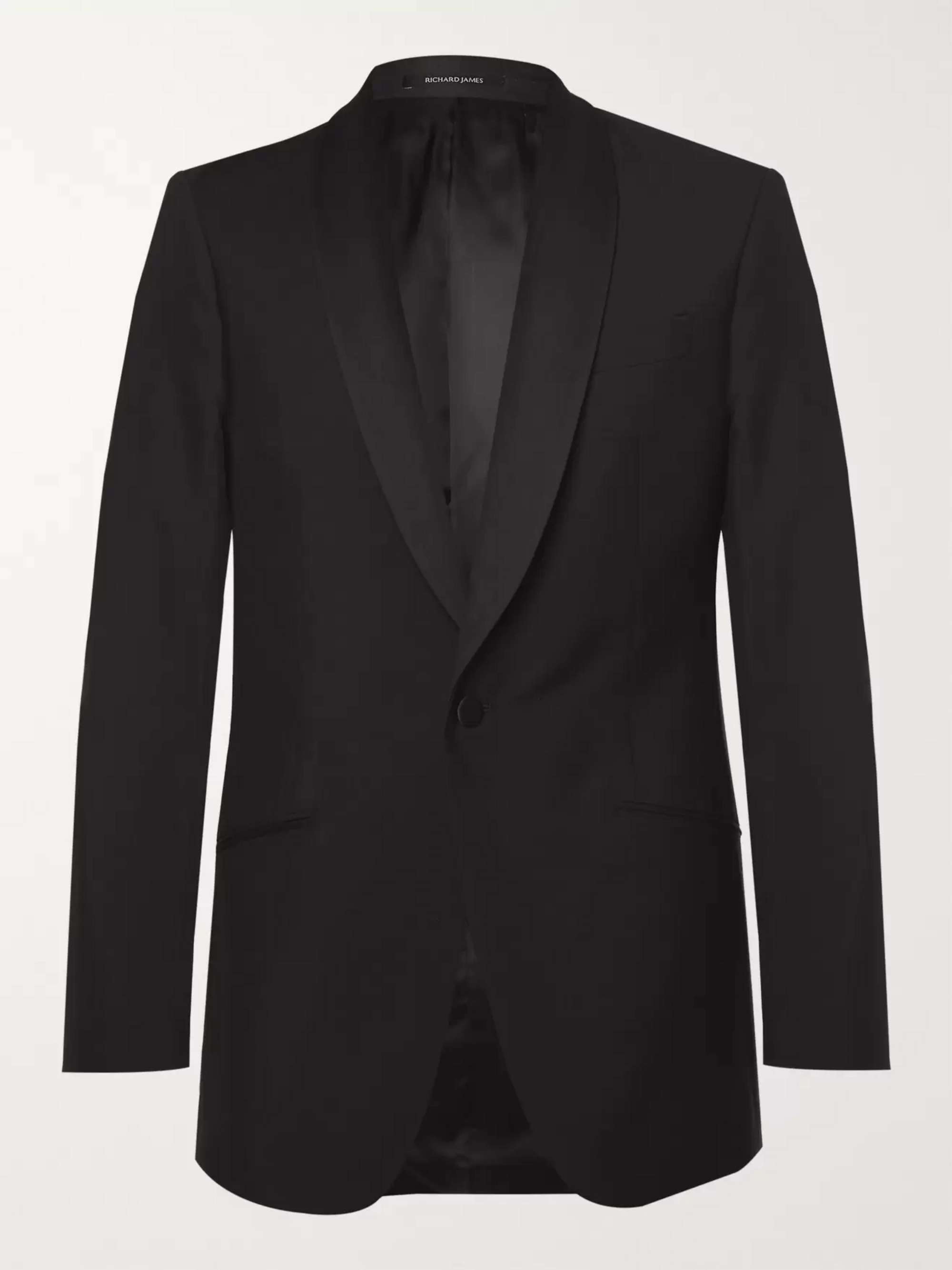 Black Slim Tuxedo Suit