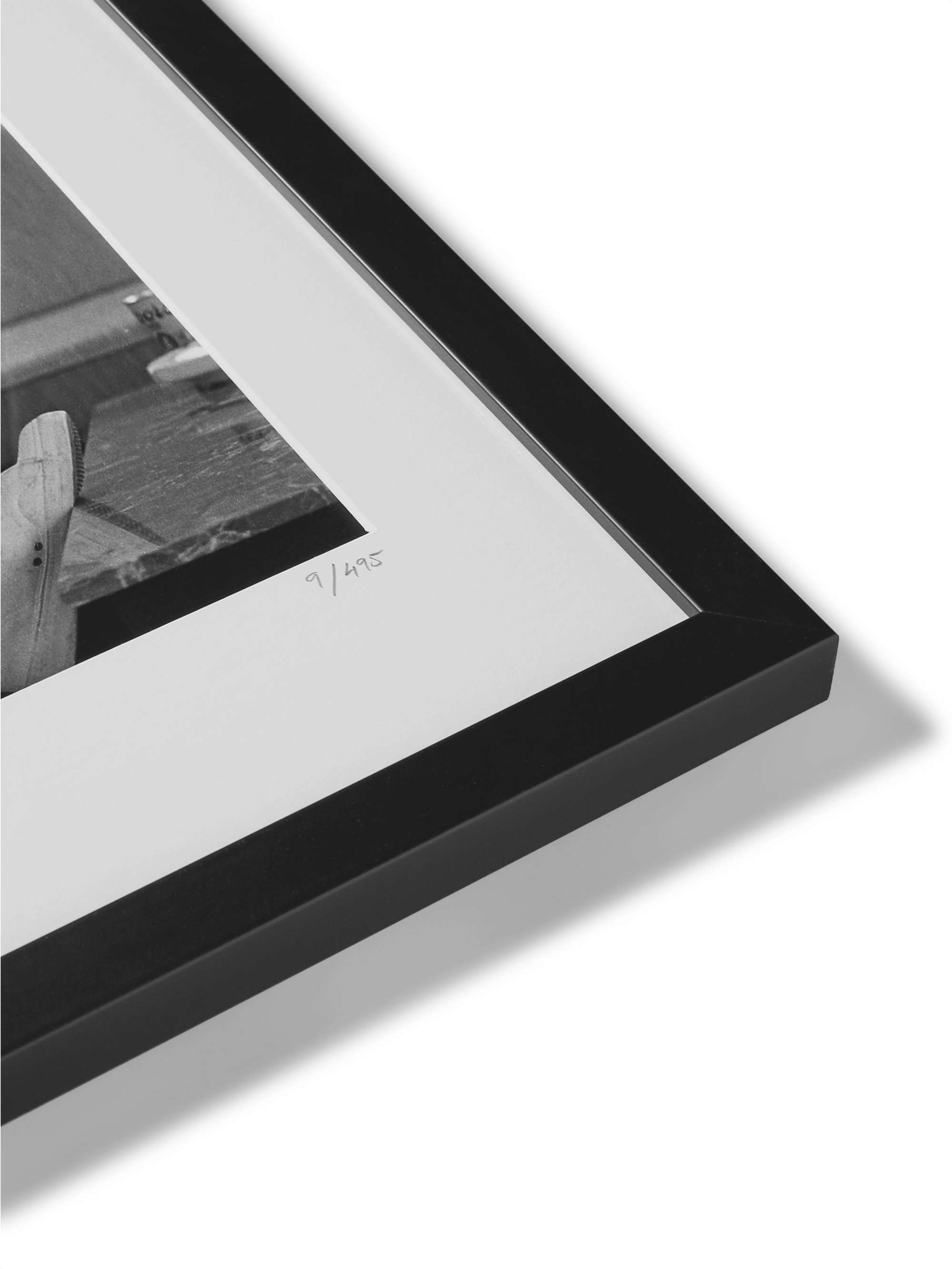 SONIC EDITIONS Framed 1963 Steve McQueen Print, 20" x 16"