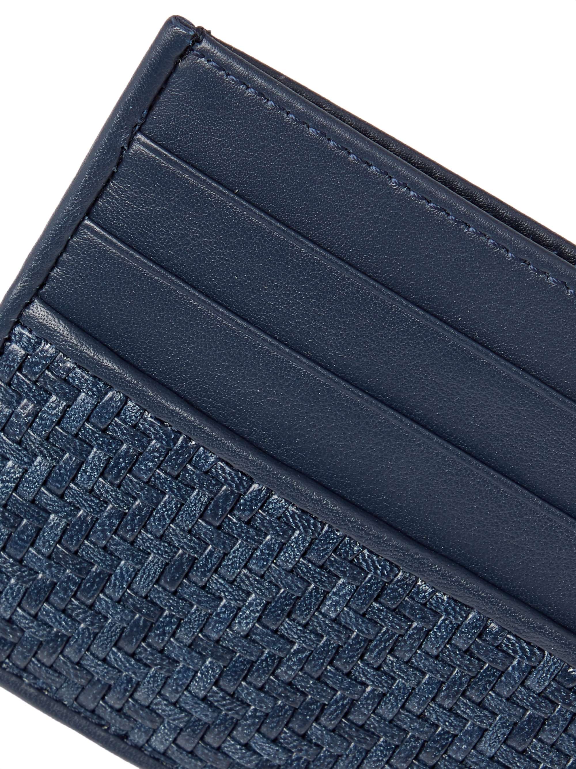 ZEGNA PelleTessuta Leather Cardholder