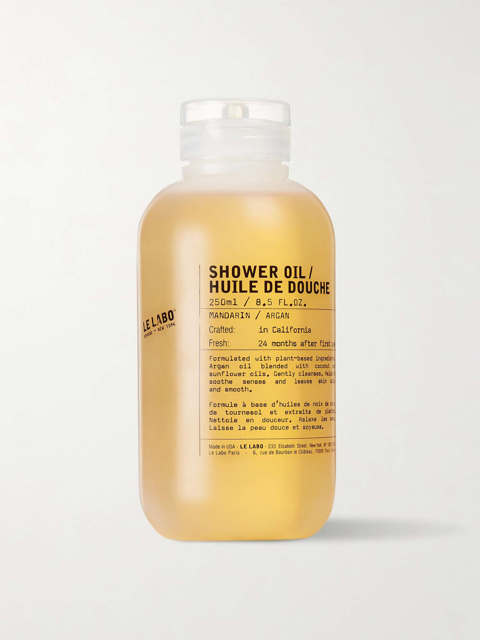 LE LABO Shower Oil Mandarin, 250ml for Men MR PORTER