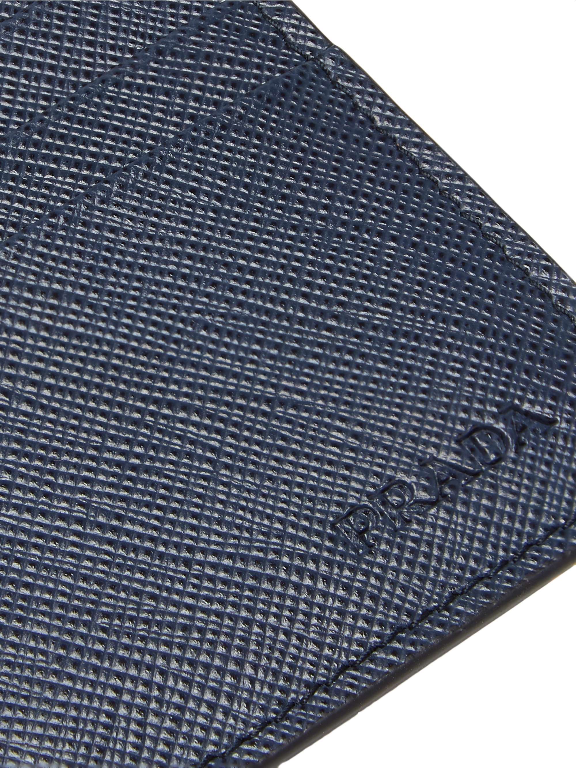 PRADA Saffiano Leather Cardholder