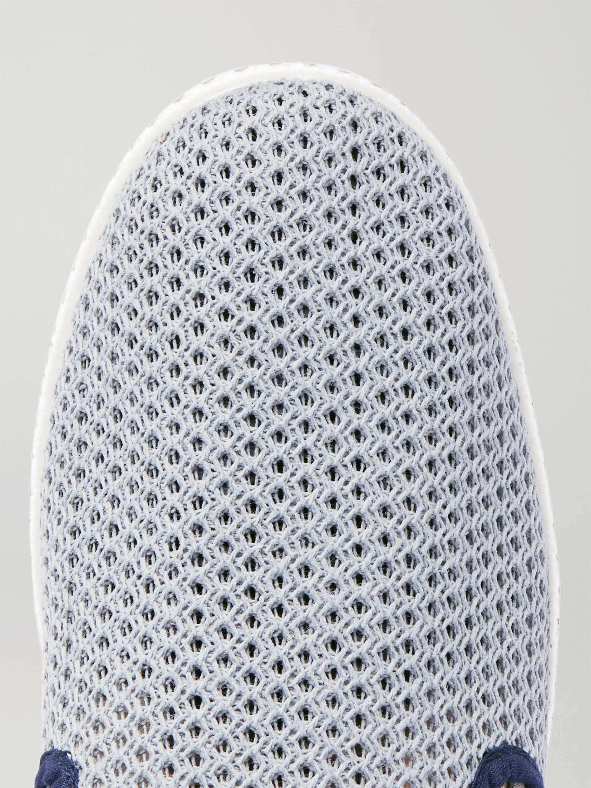 RIVIERAS Maltese Falcon Cotton-Mesh and Canvas Espadrilles