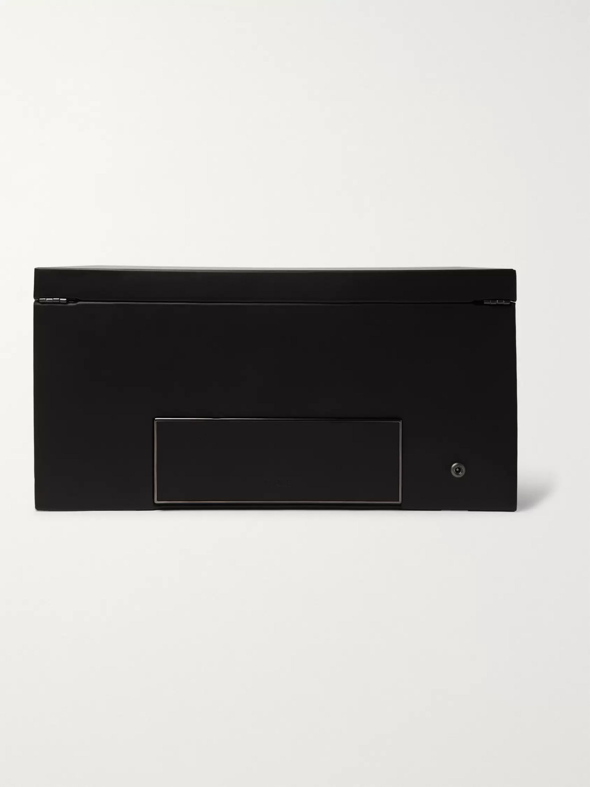 WOLF Axis Triple Vegan Leather Watch Winder