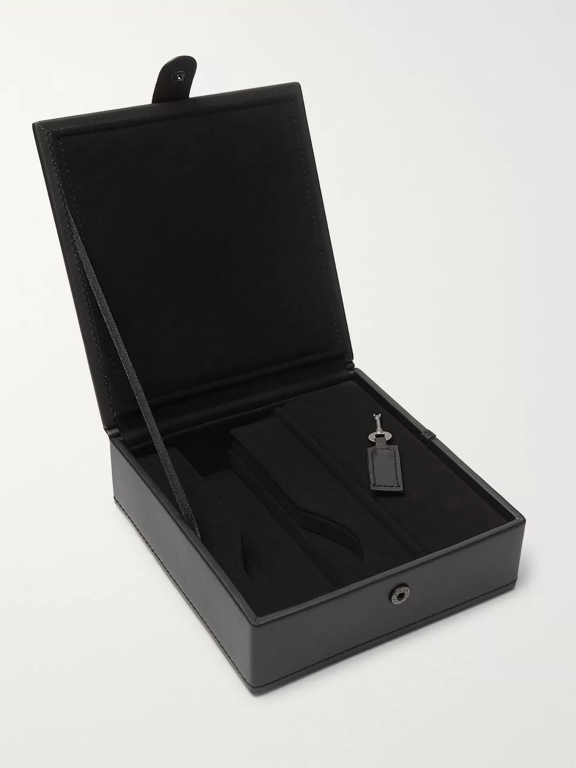 WOLF Axis Triple Vegan Leather Watch Winder