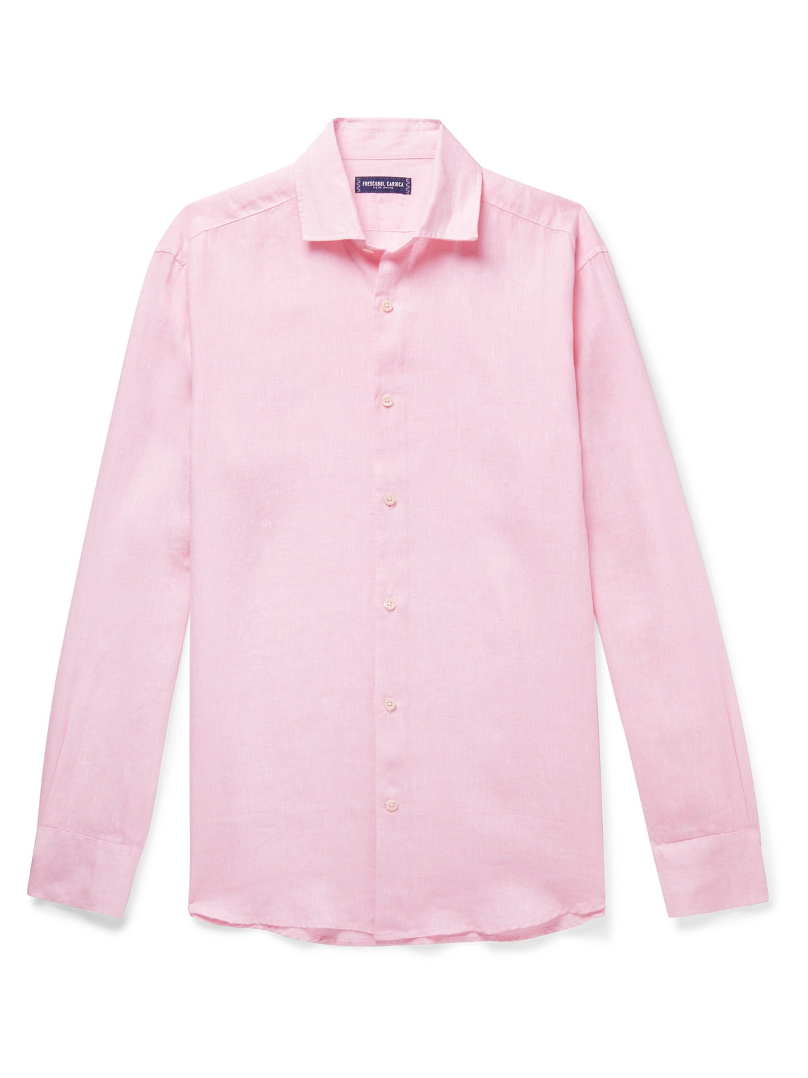 Frescobol Carioca - Linen Shirt - Men - Pink - XL