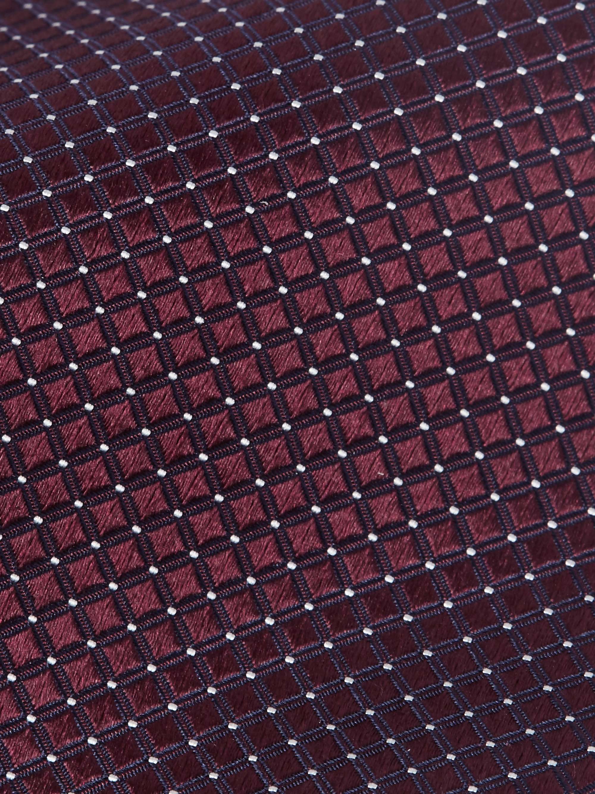 ZEGNA 8cm Pin-Dot Silk Tie