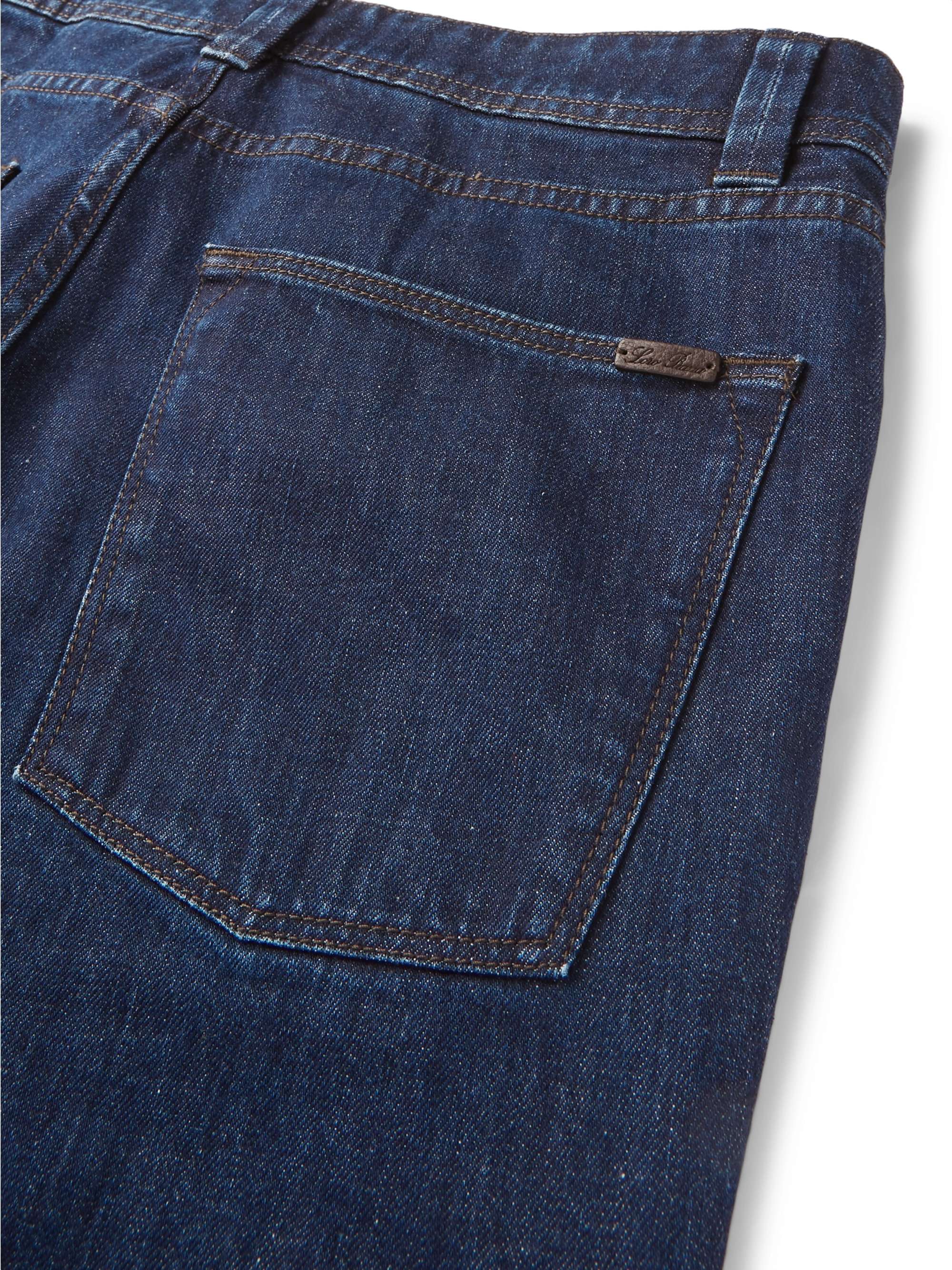 LORO PIANA Slim-Fit Stretch-Denim Jeans