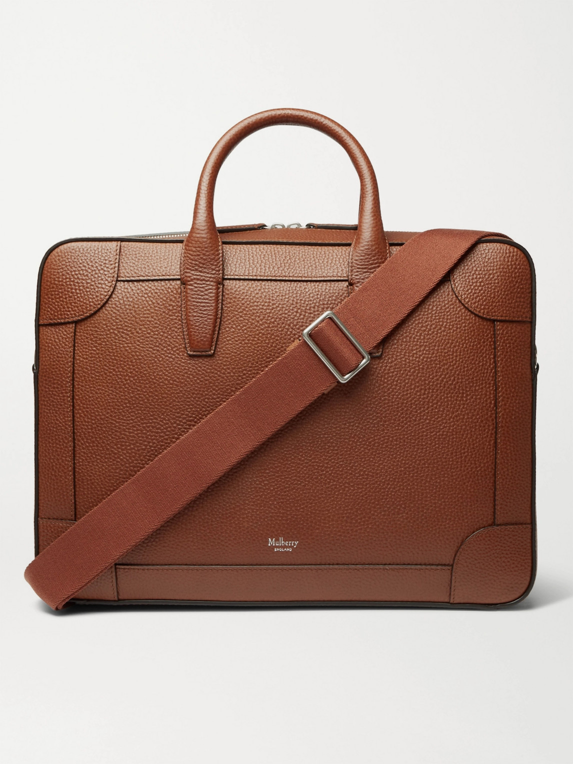 Mulberry Belgrave Full-Grain Leather Briefcase - Men