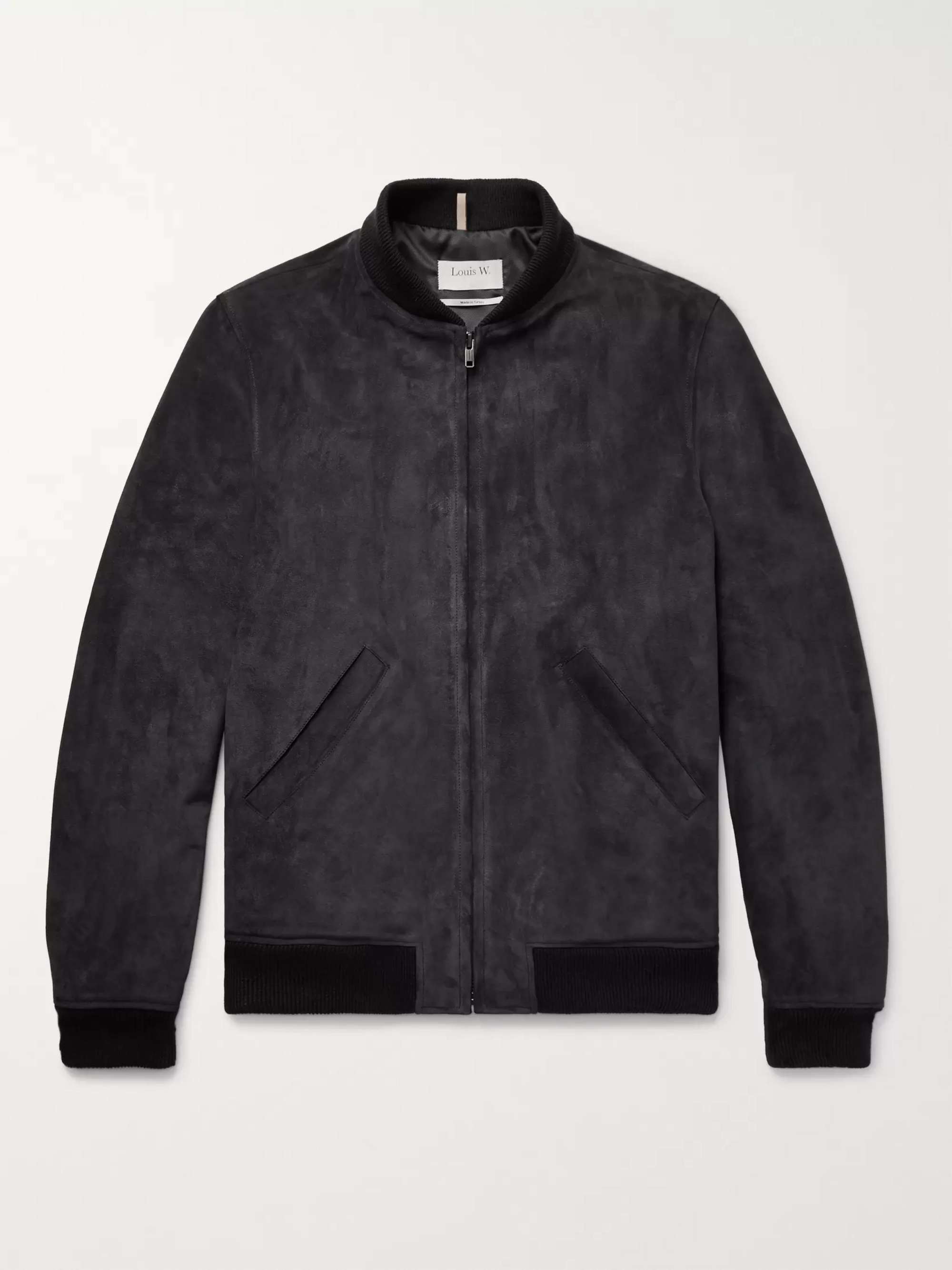 A.P.C. + Louis W The Ferris Suede Bomber Jacket