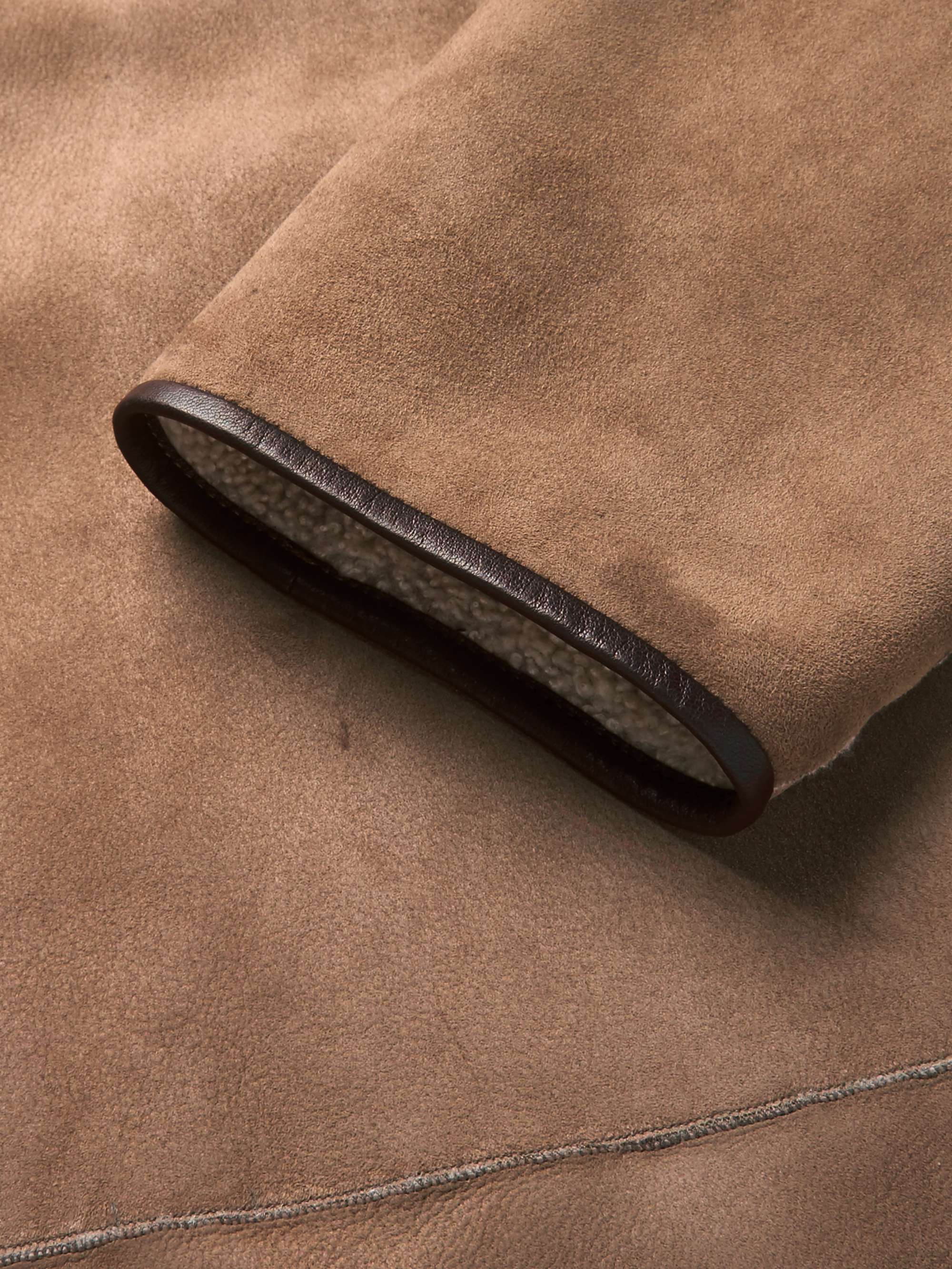 LORO PIANA Wollaston Shearling Coat
