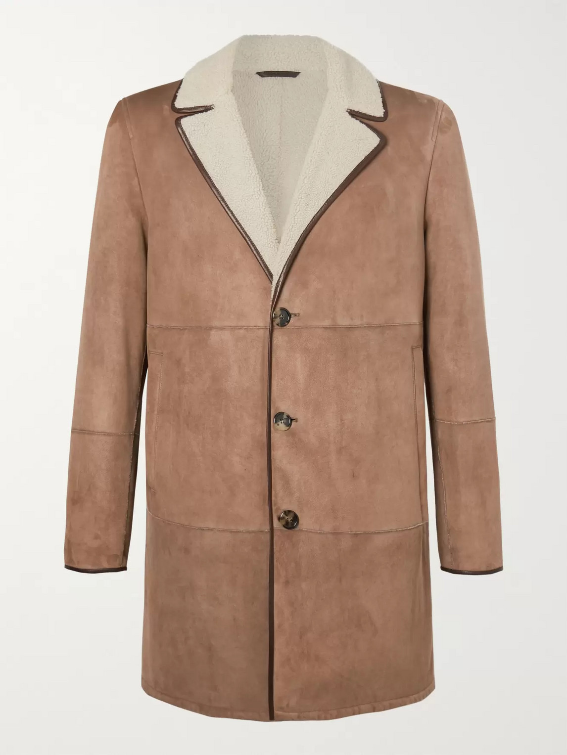 Loro Piana Wollaston hearling Coat - Men