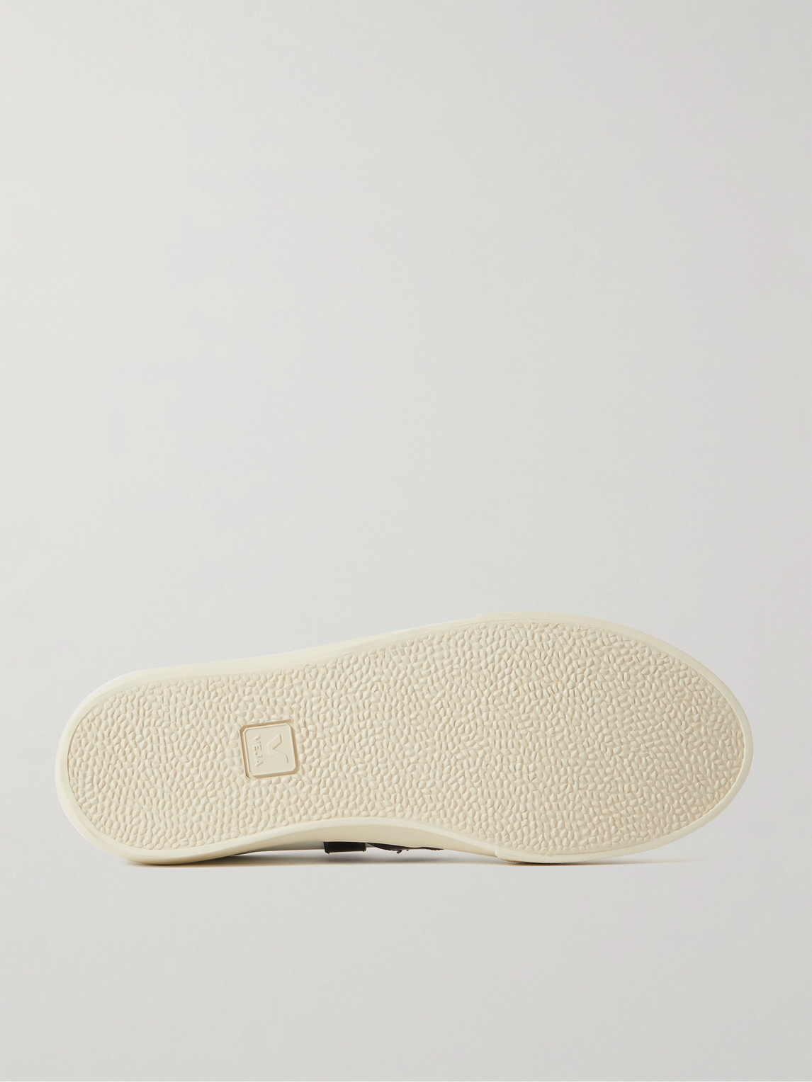 VEJA ESPLAR RUBBER-TRIMMED LEATHER SNEAKERS