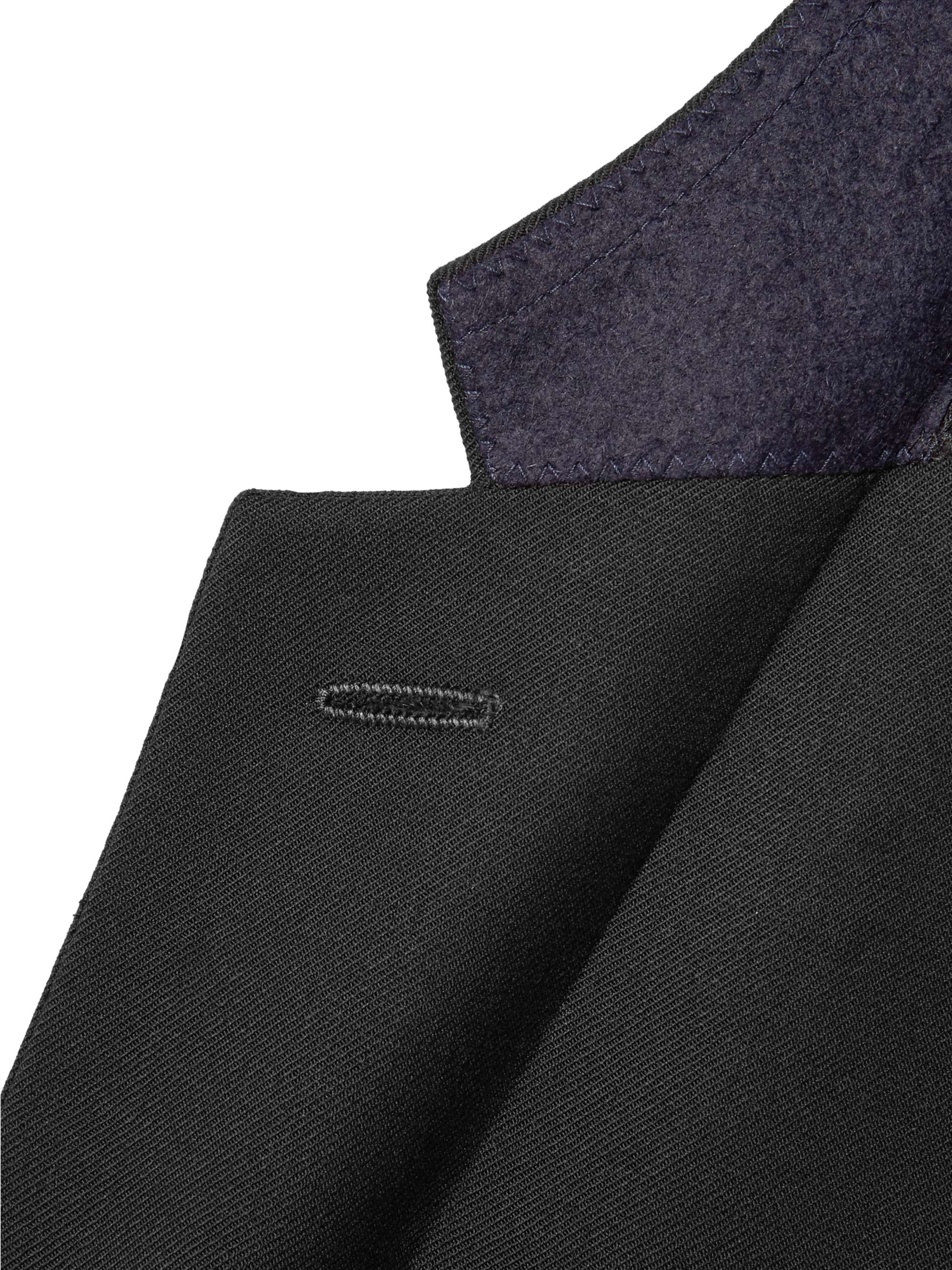 PAUL SMITH Grey A Suit To Travel In Soho Slim-Fit Wool Suit
