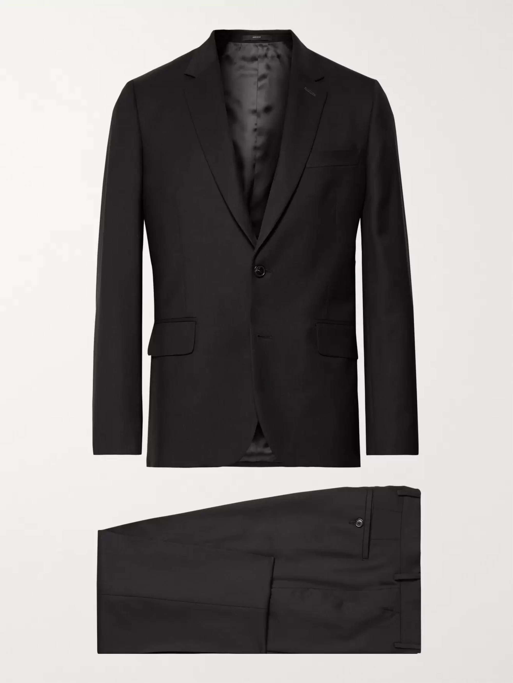 Slim fit sales black suit jacket
