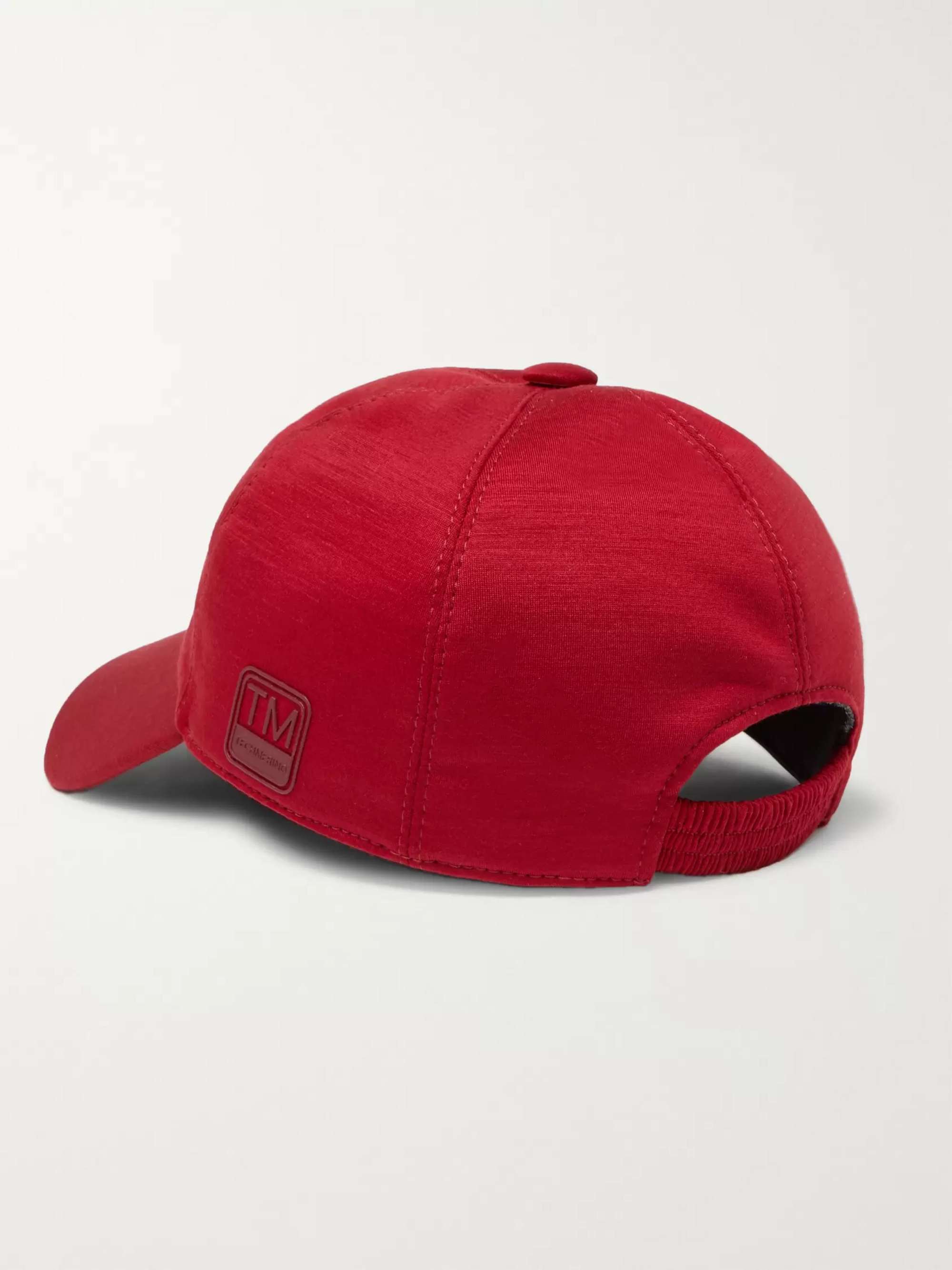 Z ZEGNA TECHMERINO Wool Baseball Cap