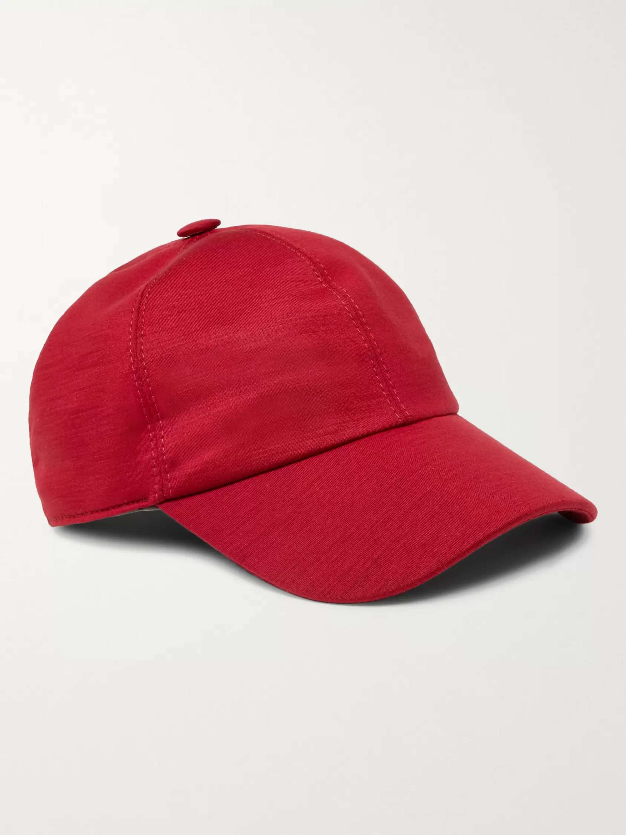 TECHMERINO Wool Baseball Cap red One Size