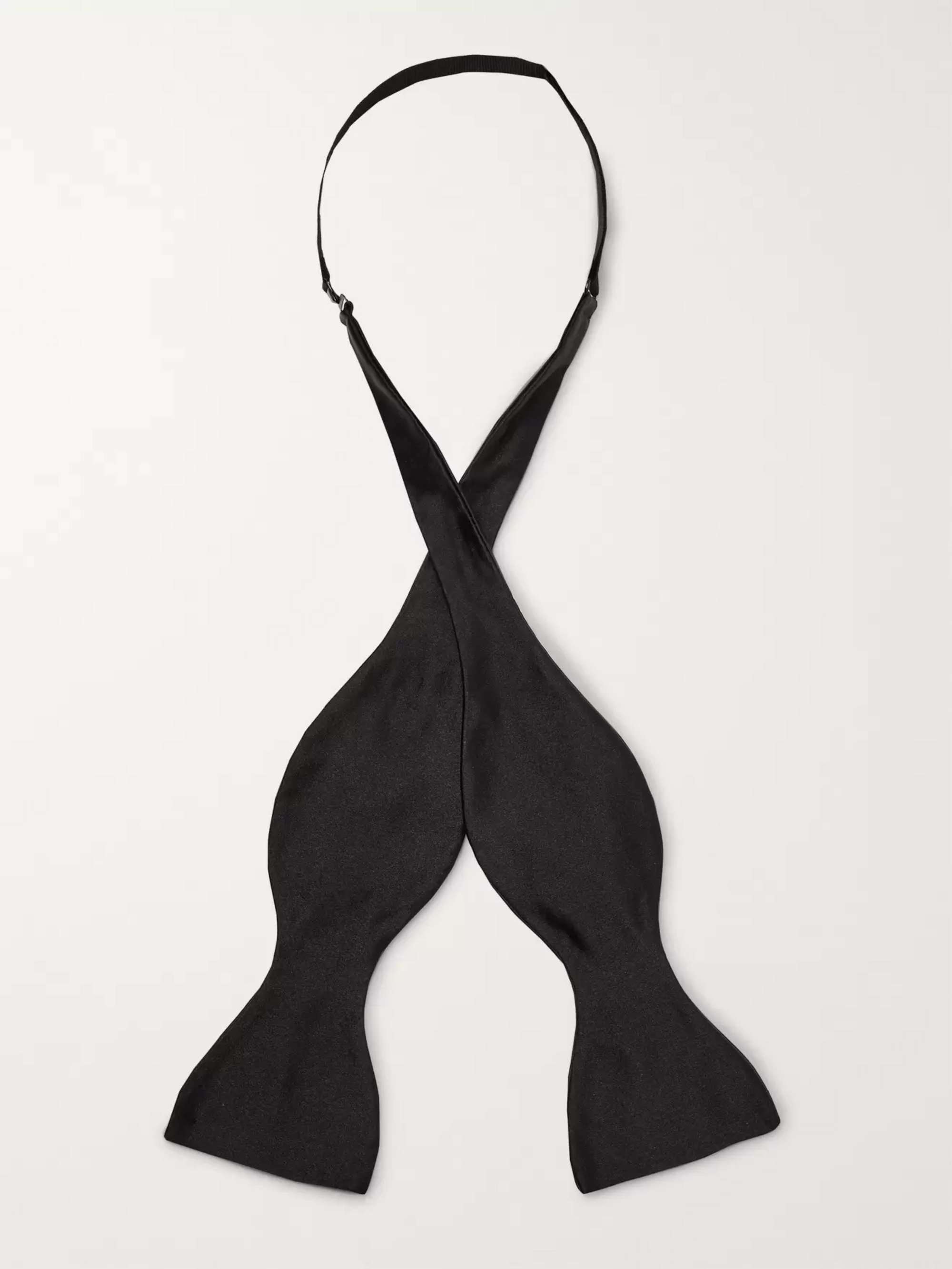 RICHARD JAMES Self-Tie Silk-Satin Bow Tie
