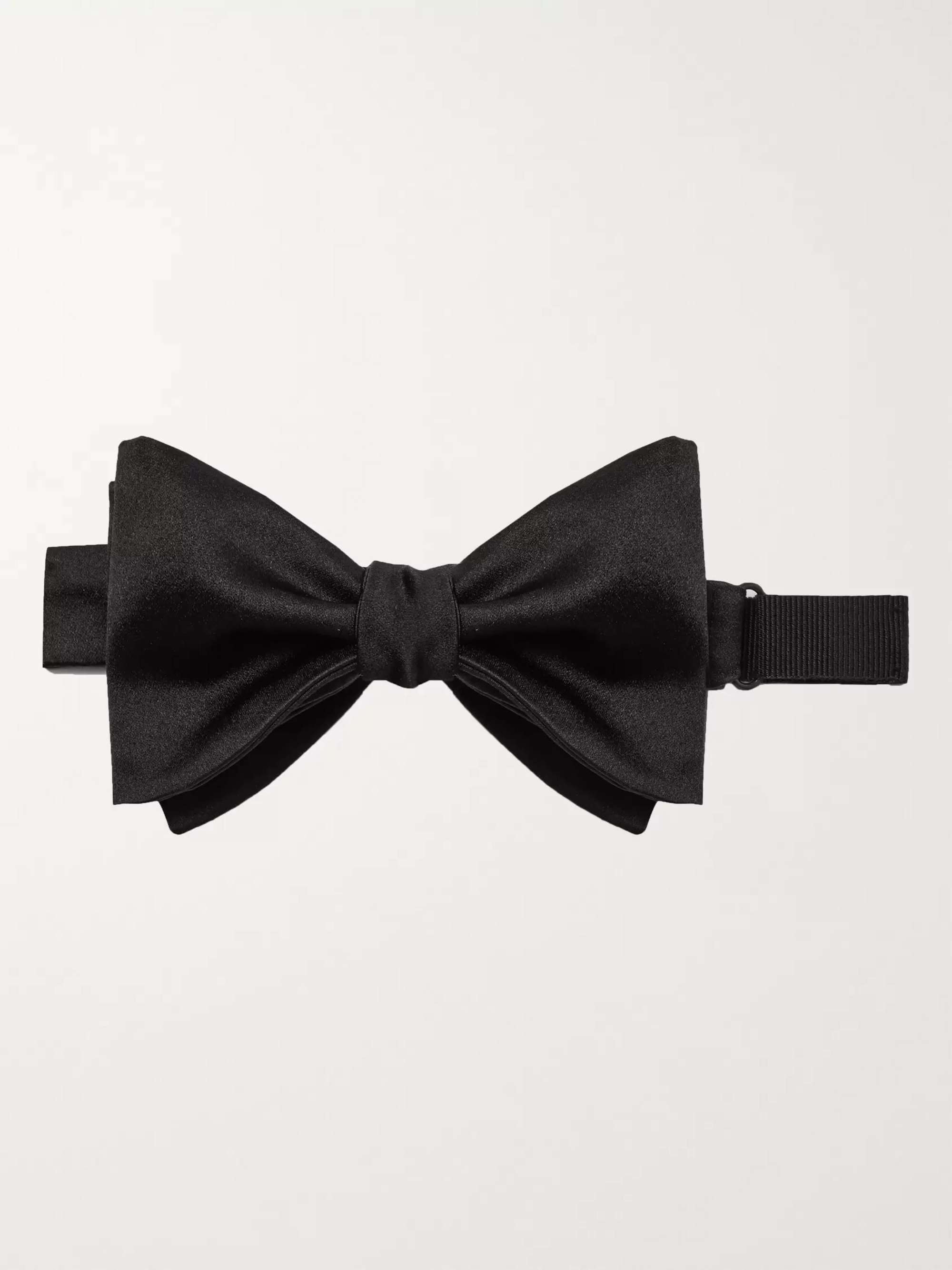 RICHARD JAMES Self-Tie Silk-Satin Bow Tie for Men | MR PORTER
