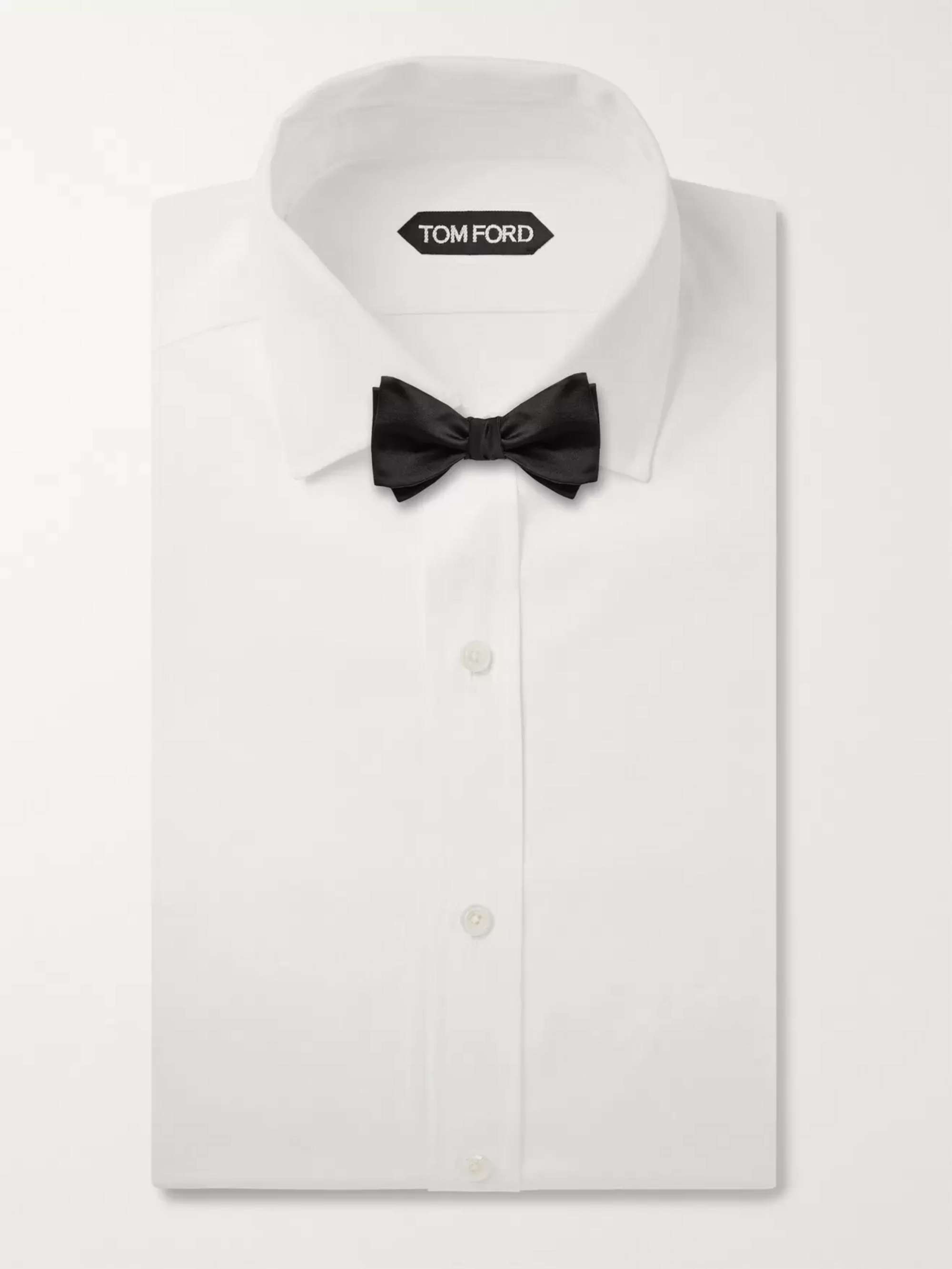 RICHARD JAMES Self-Tie Silk-Satin Bow Tie